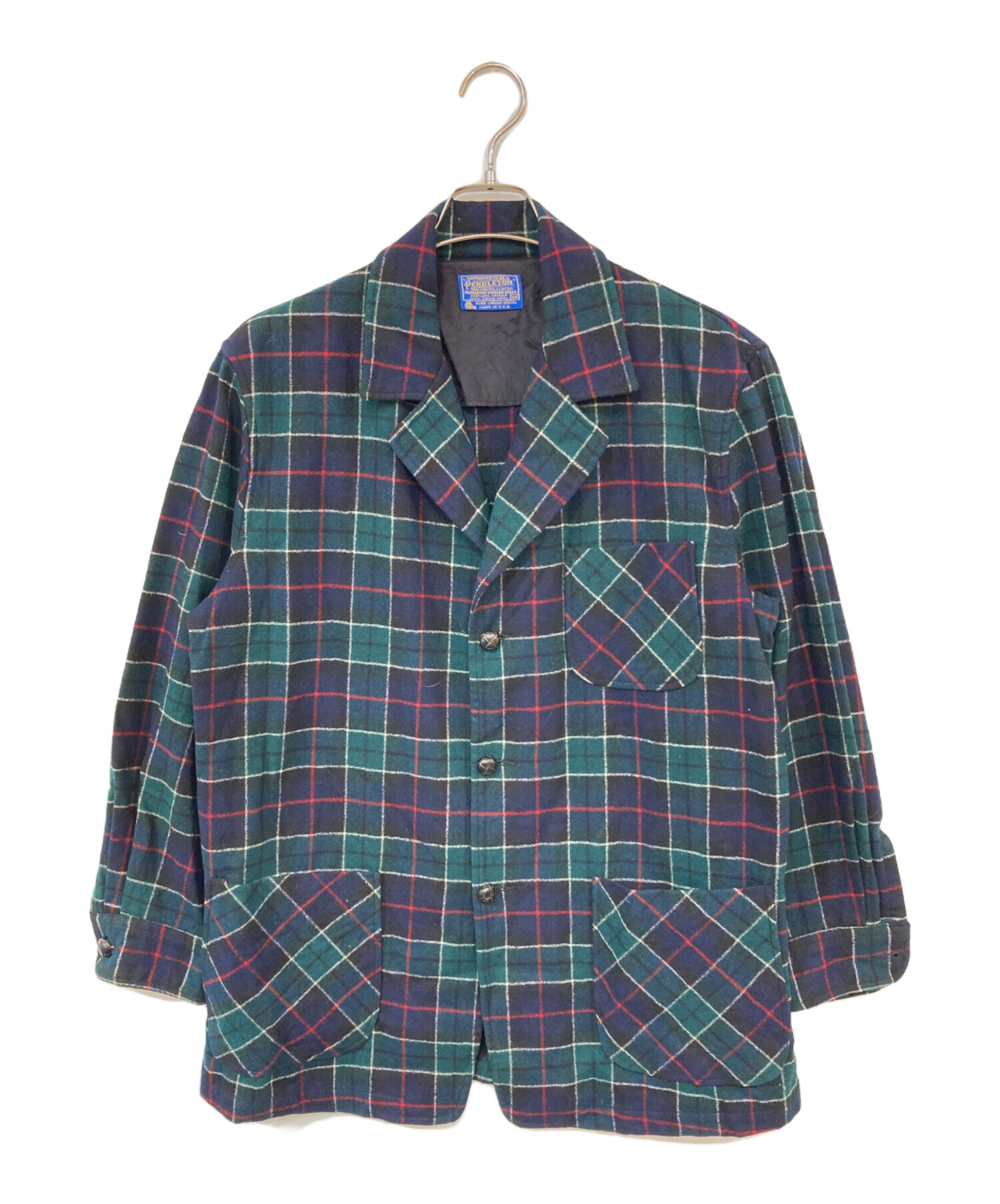 中古・古着通販】PENDLETON (ペンドルトン) チェック3Bシャツ 