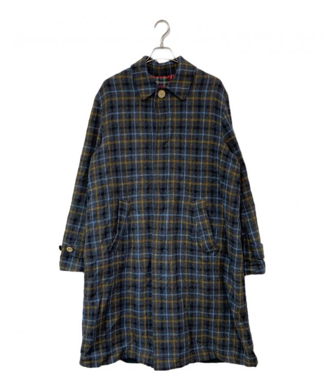 中古・古着通販】UNDERCOVER (アンダーカバー) 切替縮絨チェックロング