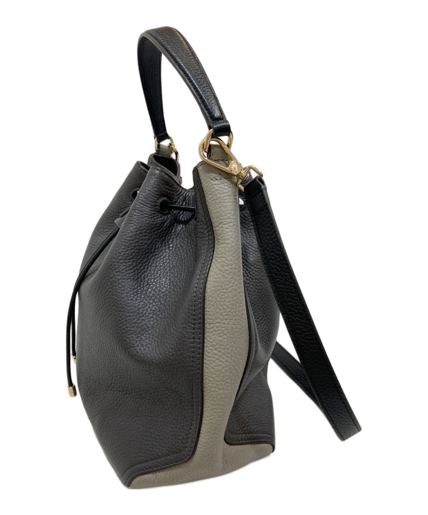 中古・古着通販】FURLA (フルラ) アテナショルダーバッグ グレー 