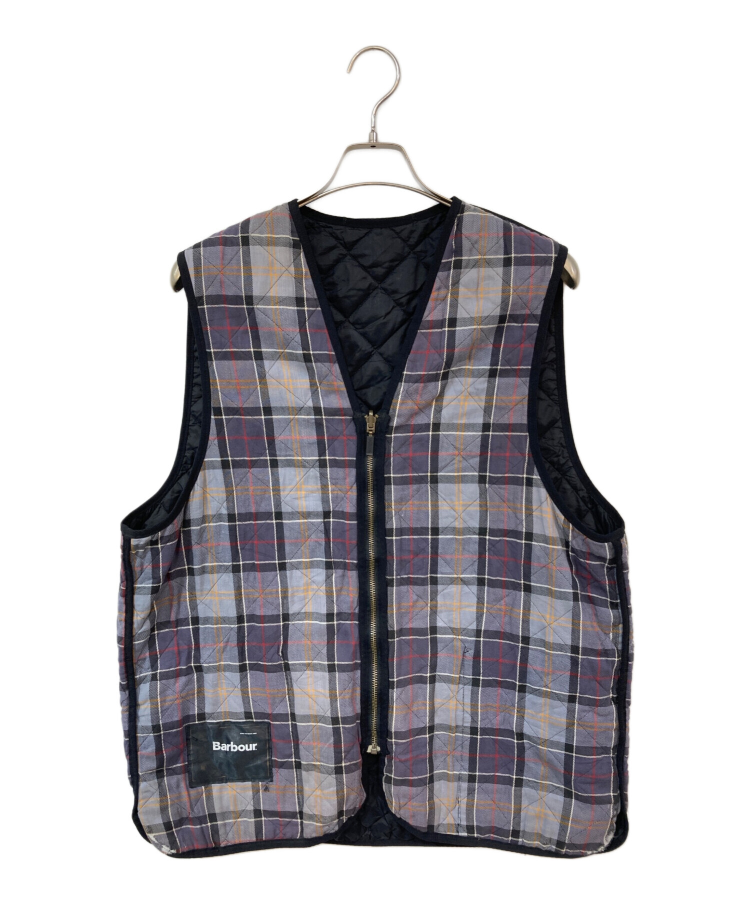 中古・古着通販】Barbour (バブアー) キルティングベスト ブラック