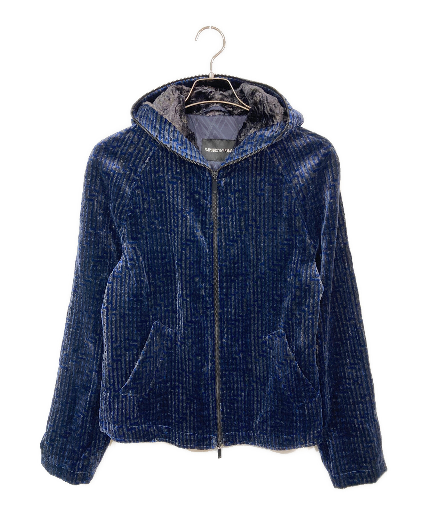 エンポリオアルマーニ、サイズ46 中古・古着通販】EMPORIO ARMANI (エンポリオアルマーニ) ベロアジップ