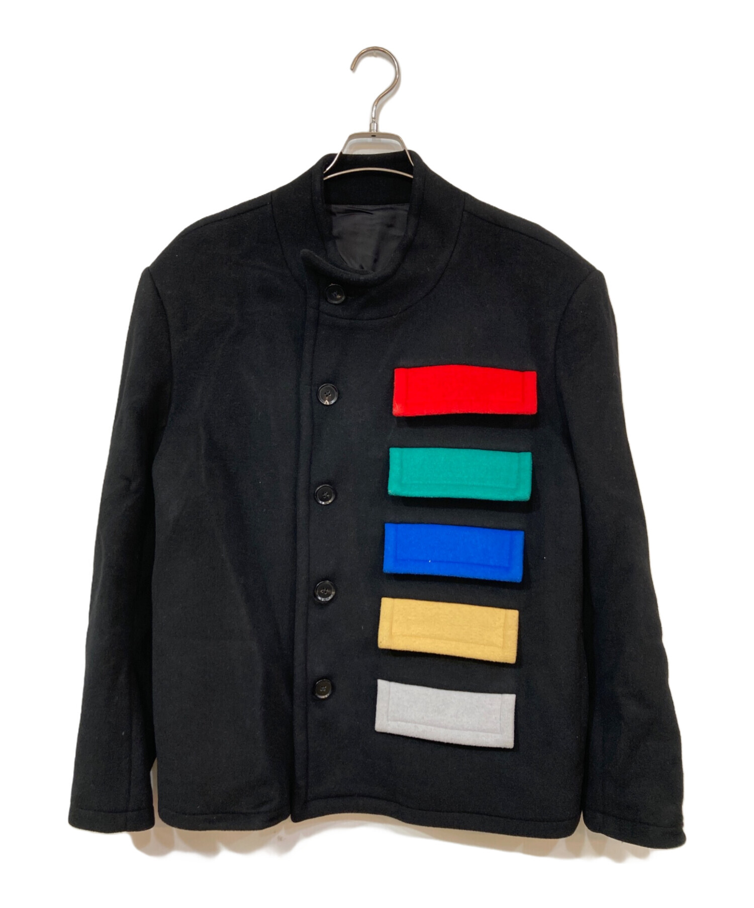 中古・古着通販】XANDER ZHOU (ザンダーゾウ) カラーブロックPコート