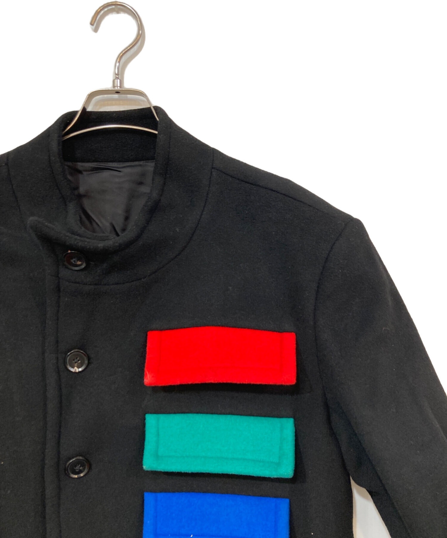 中古・古着通販】XANDER ZHOU (ザンダーゾウ) カラーブロックPコート