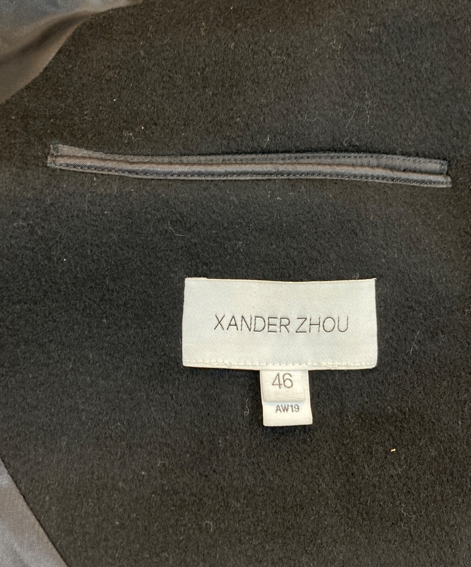 中古・古着通販】XANDER ZHOU (ザンダーゾウ) カラーブロックPコート