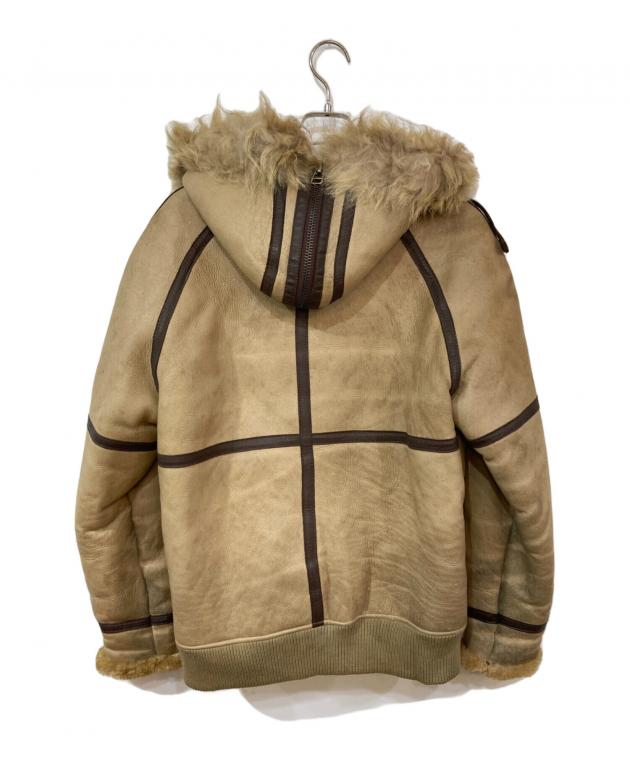 AVIREX N2B フライトジャケット ブラウン ベージュ 　L 中古・古着通販】AVIREX (アヴィレックス) N2Bフライトジャケット