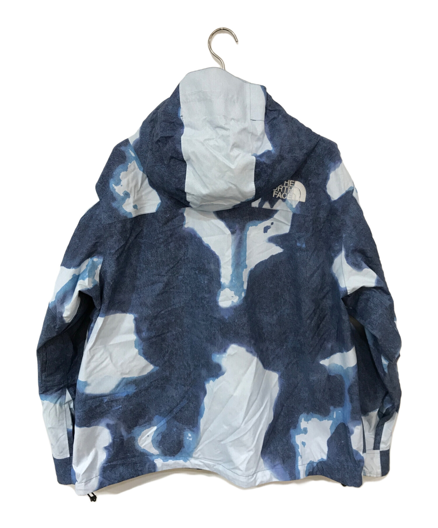 ジャケット・アウター Supreme Bleached Denim Mountain Jacket SUPREME(シュプリーム) 21AW ×THE NORTH FACE Bleached Denim Print