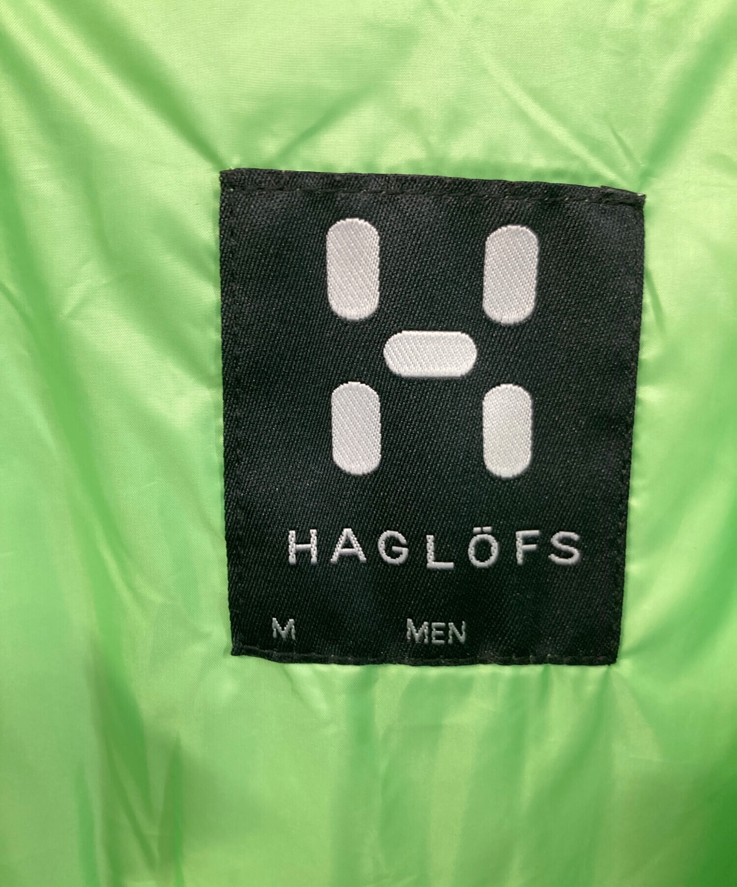 中古・古着通販】HAGLOFS (ホグロフス) 中綿ジャケット グリーン