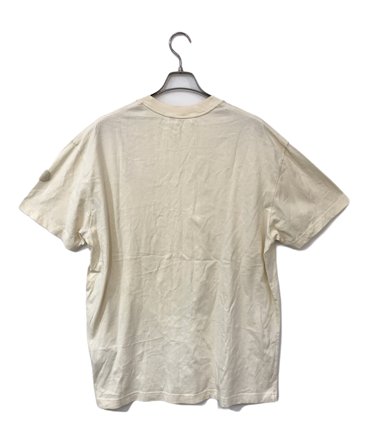 中古・古着通販】MONCLER (モンクレール) ロゴプリント 半袖クルー 