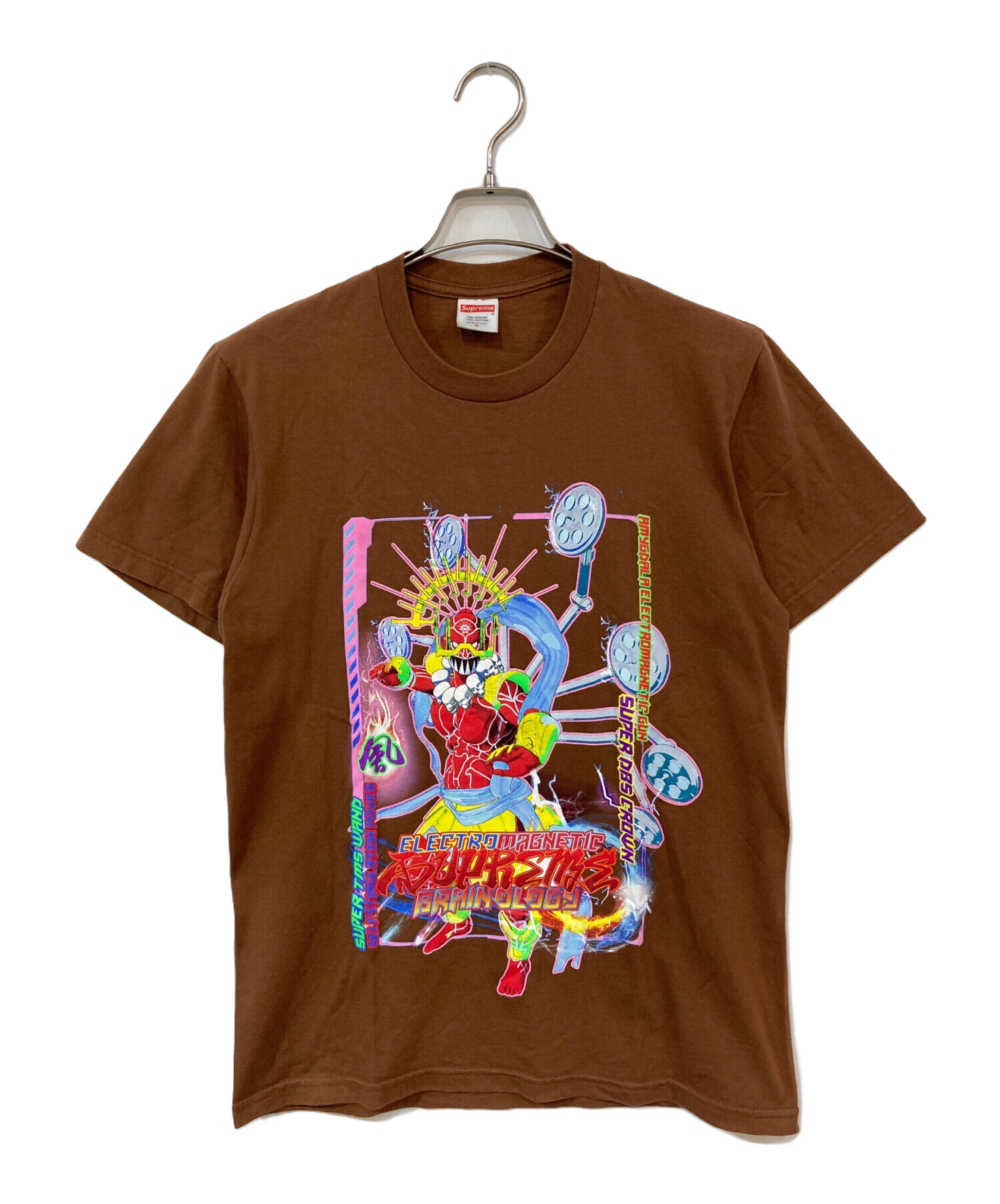中古・古着通販】SUPREME (シュプリーム) プリントTシャツ ブラウン 