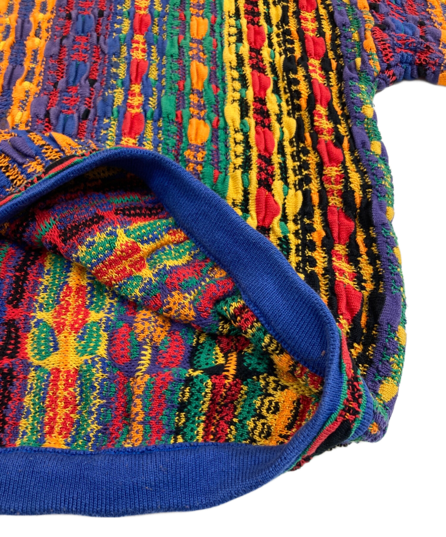 中古・古着通販】TUNDRA (ツンドラ) クレイジーニット マルチカラー