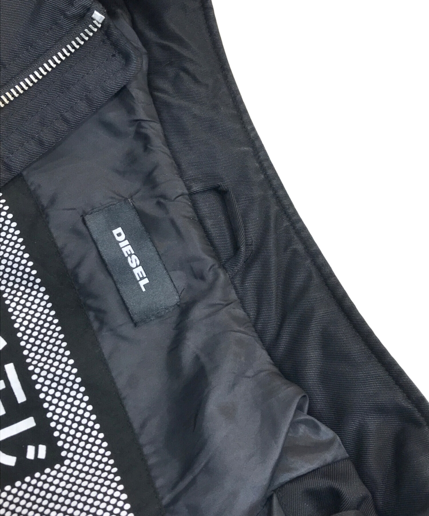 中古・古着通販】DIESEL (ディーゼル) ジップジャケット ブラック 