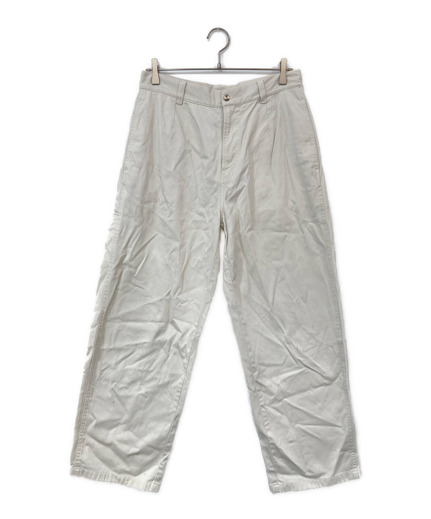中古・古着通販】stussy (ステューシー) デニムパンツ ホワイト サイズ 
