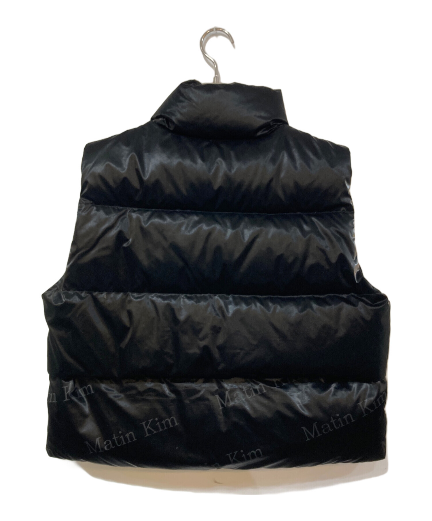 中古・古着通販】Matin Kim (マーティン・キム) ダウンベスト ブラック