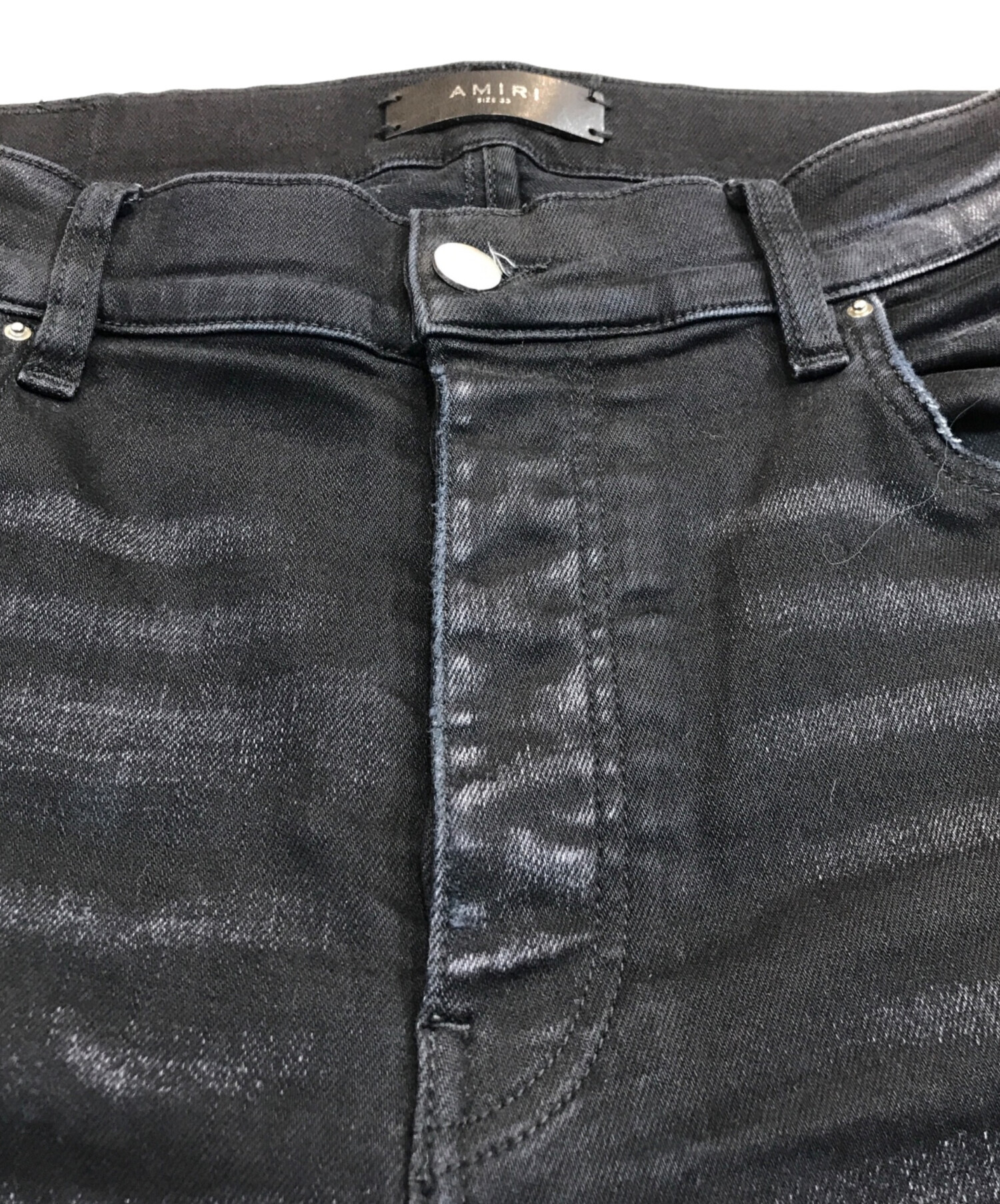 中古・古着通販】AMIRI (アミリ) スキニーパンツ ブラック サイズ:33
