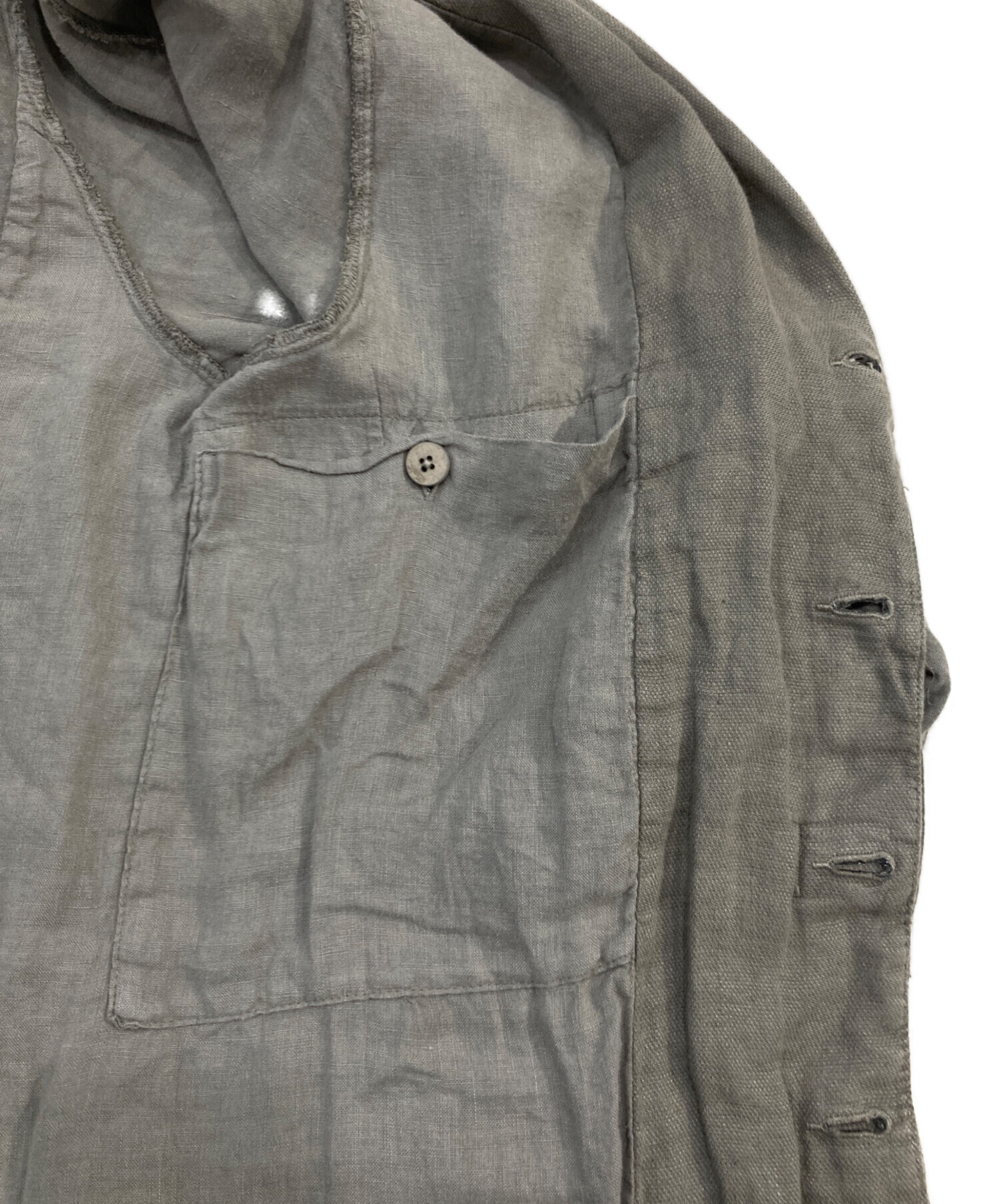 中古・古着通販】Transit UOMO (トランジット ウオモ) ダブルリネン