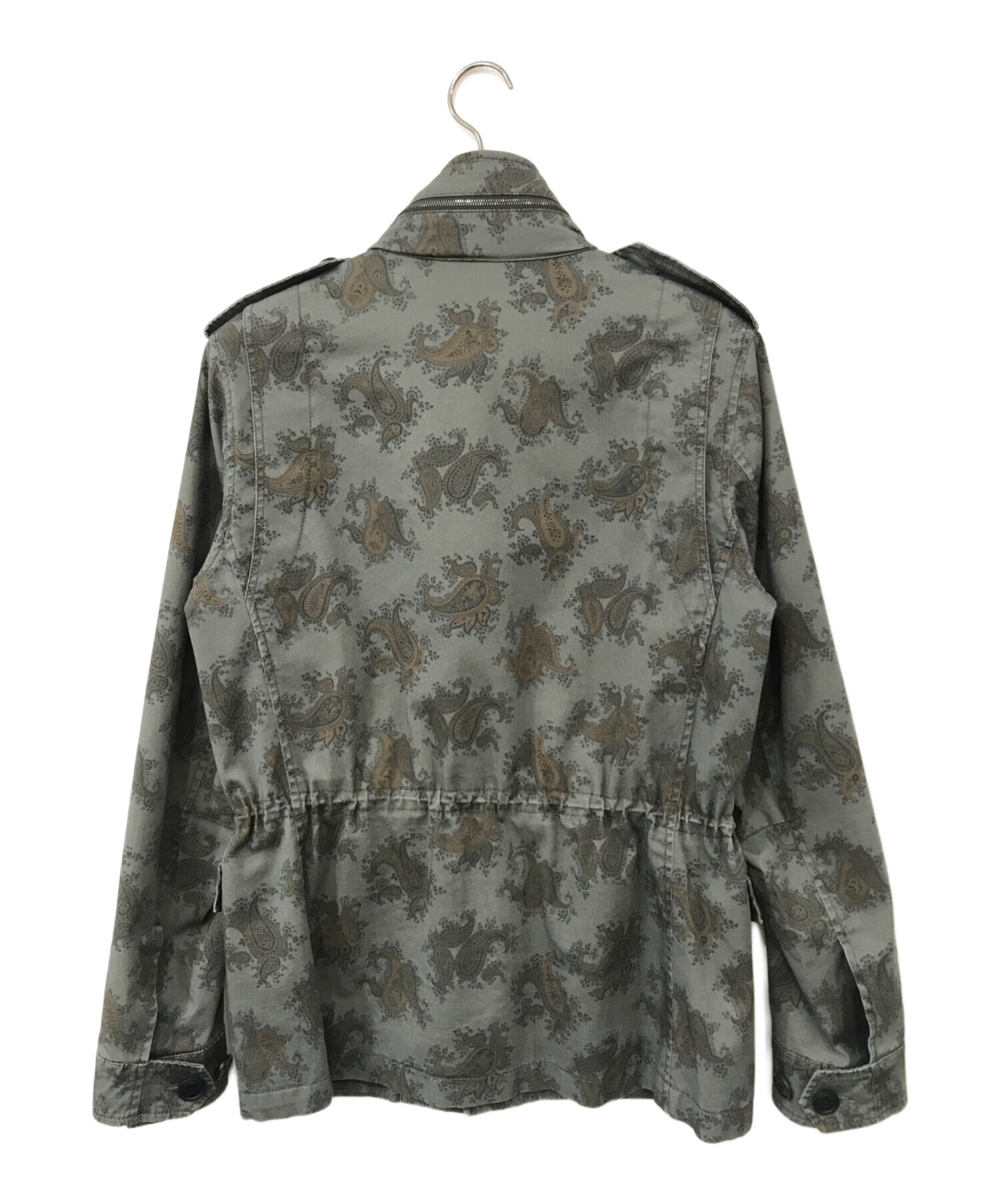 中古・古着通販】ETRO (エトロ) ペイズリー柄ミリタリージャケット