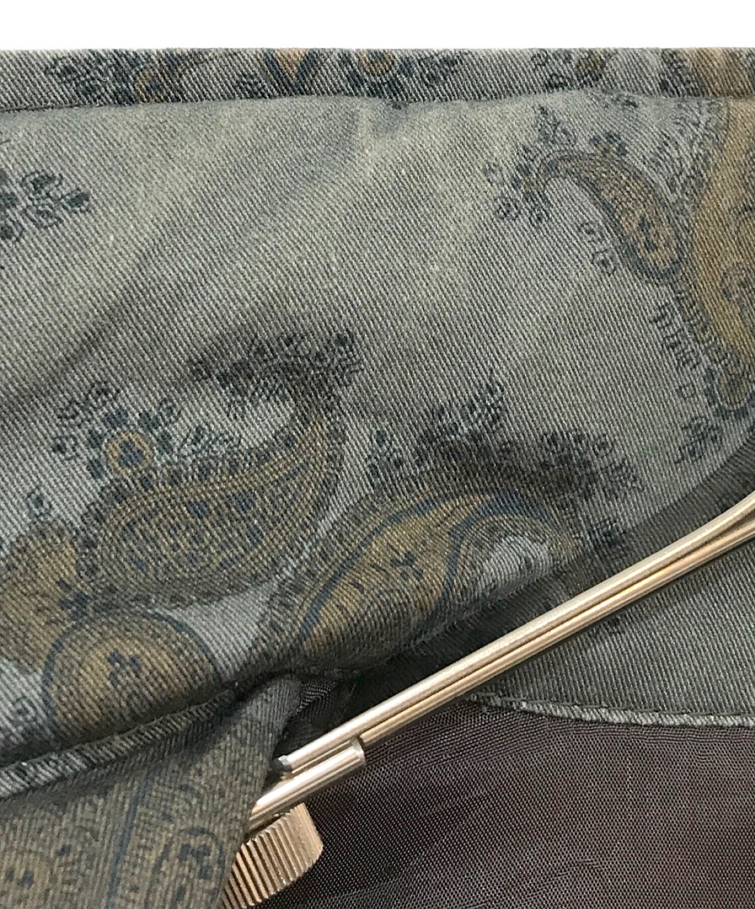 中古・古着通販】ETRO (エトロ) ペイズリー柄ミリタリージャケット