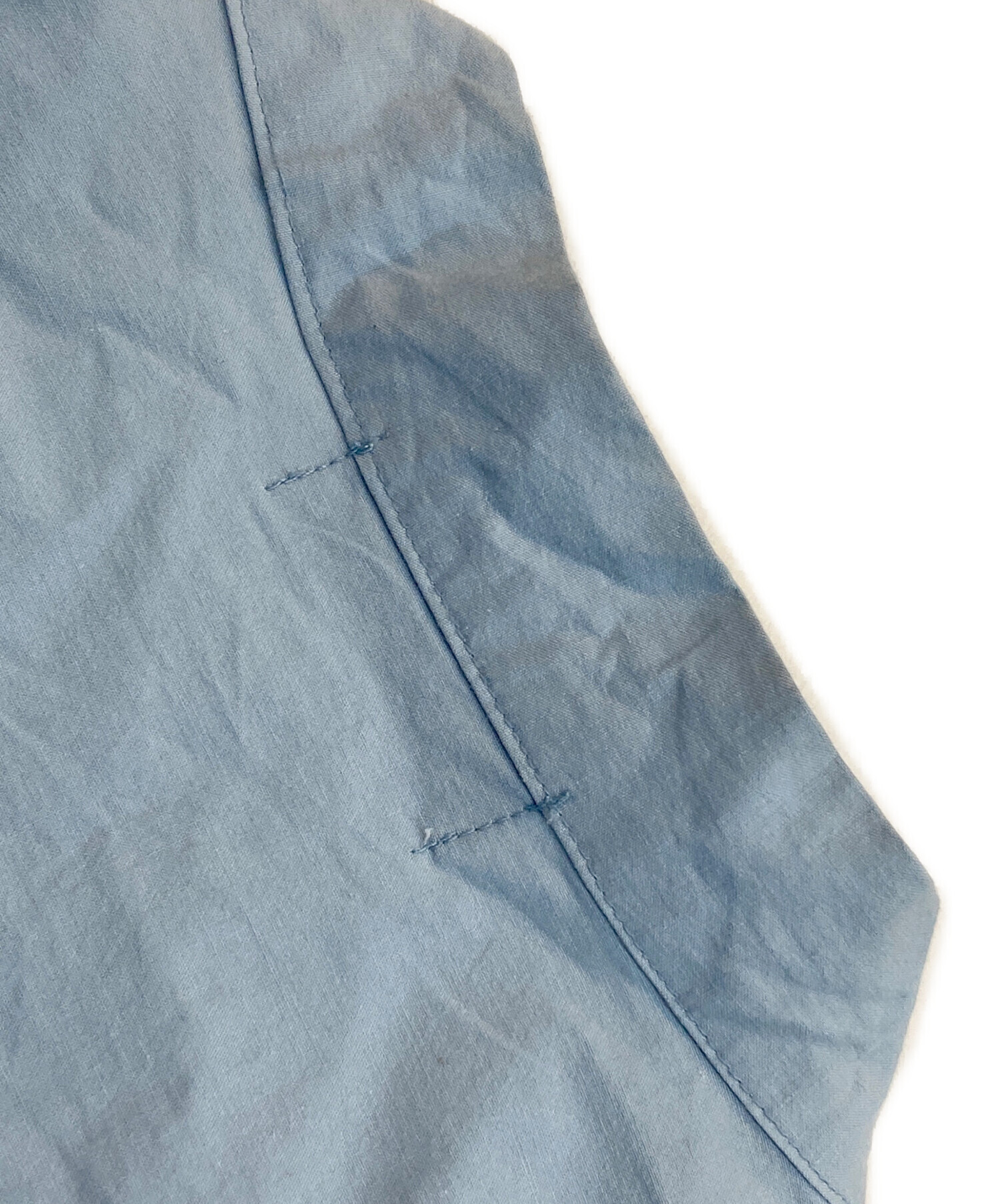 中古・古着通販】sahara (サハラ) Design Cut Shirt スカイブルー 