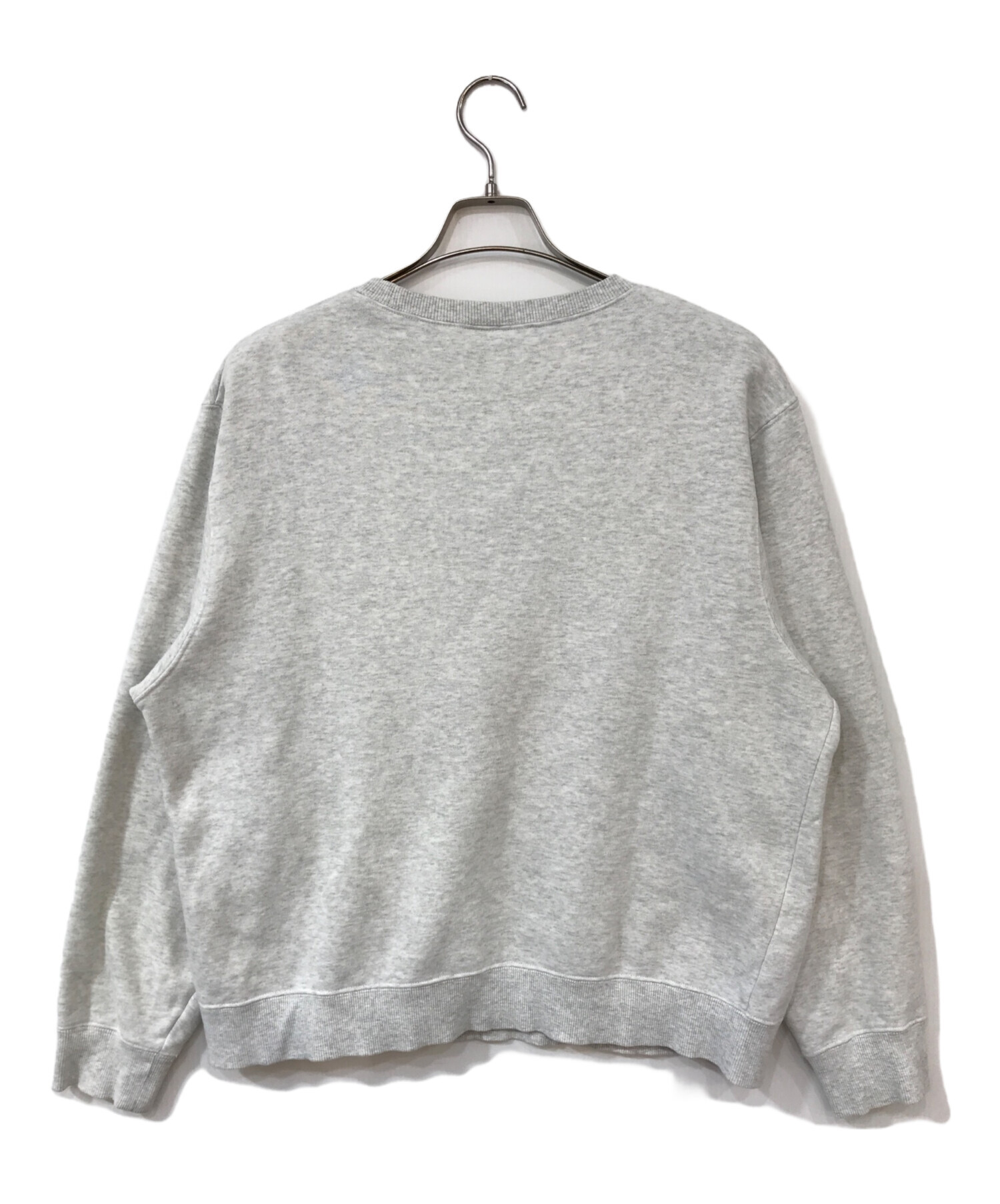 中古・古着通販】HUF (ハフ) クルーネックスウェット グレー サイズ:M