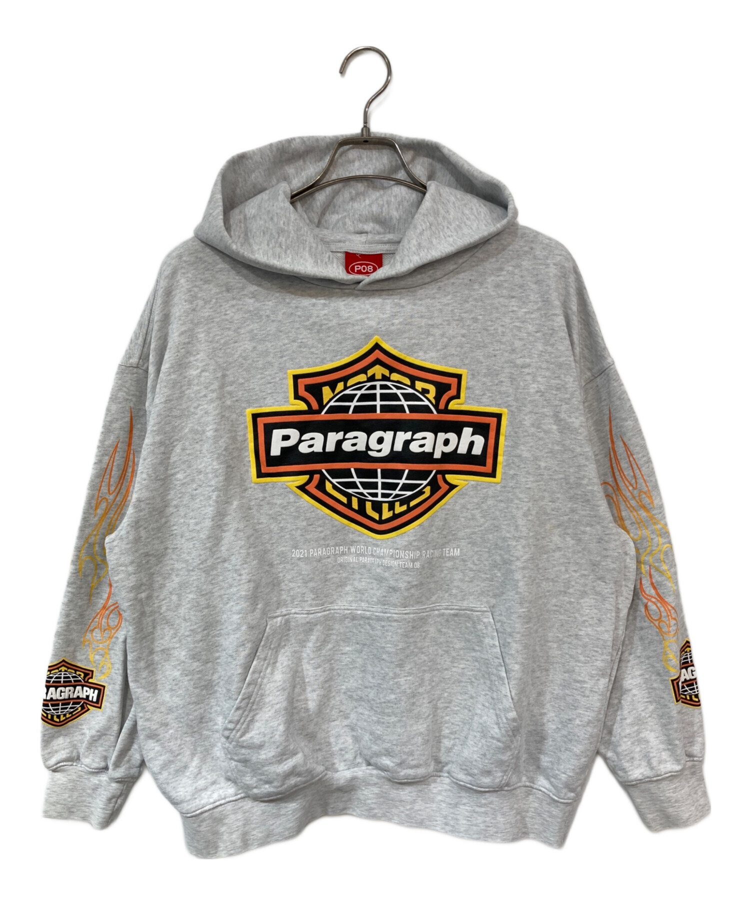 中古・古着通販】Paragraph (パラグラフ) プルオーバーパーカー グレー 