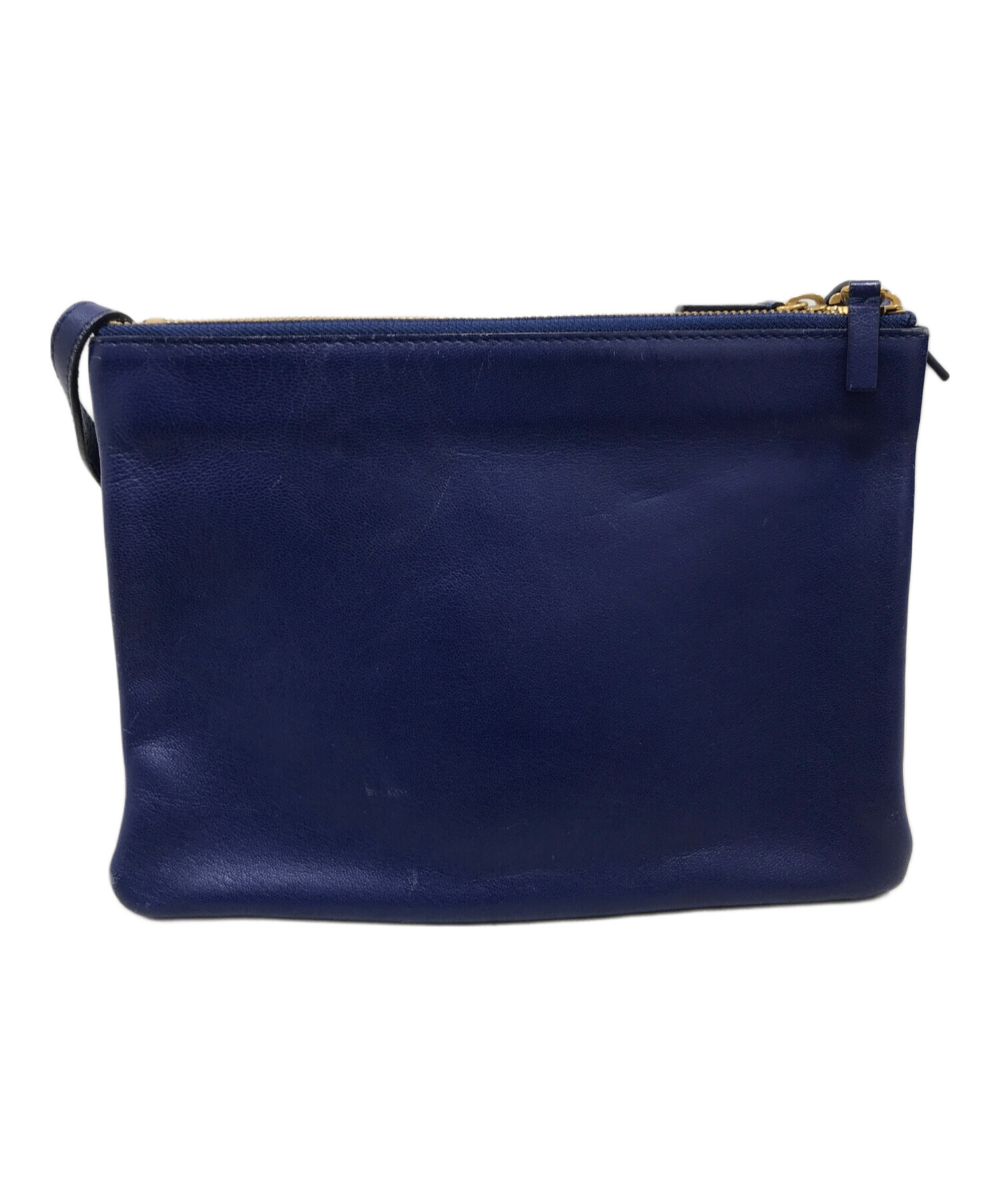 中古・古着通販】CELINE (セリーヌ) ショルダーバッグ ブルー 