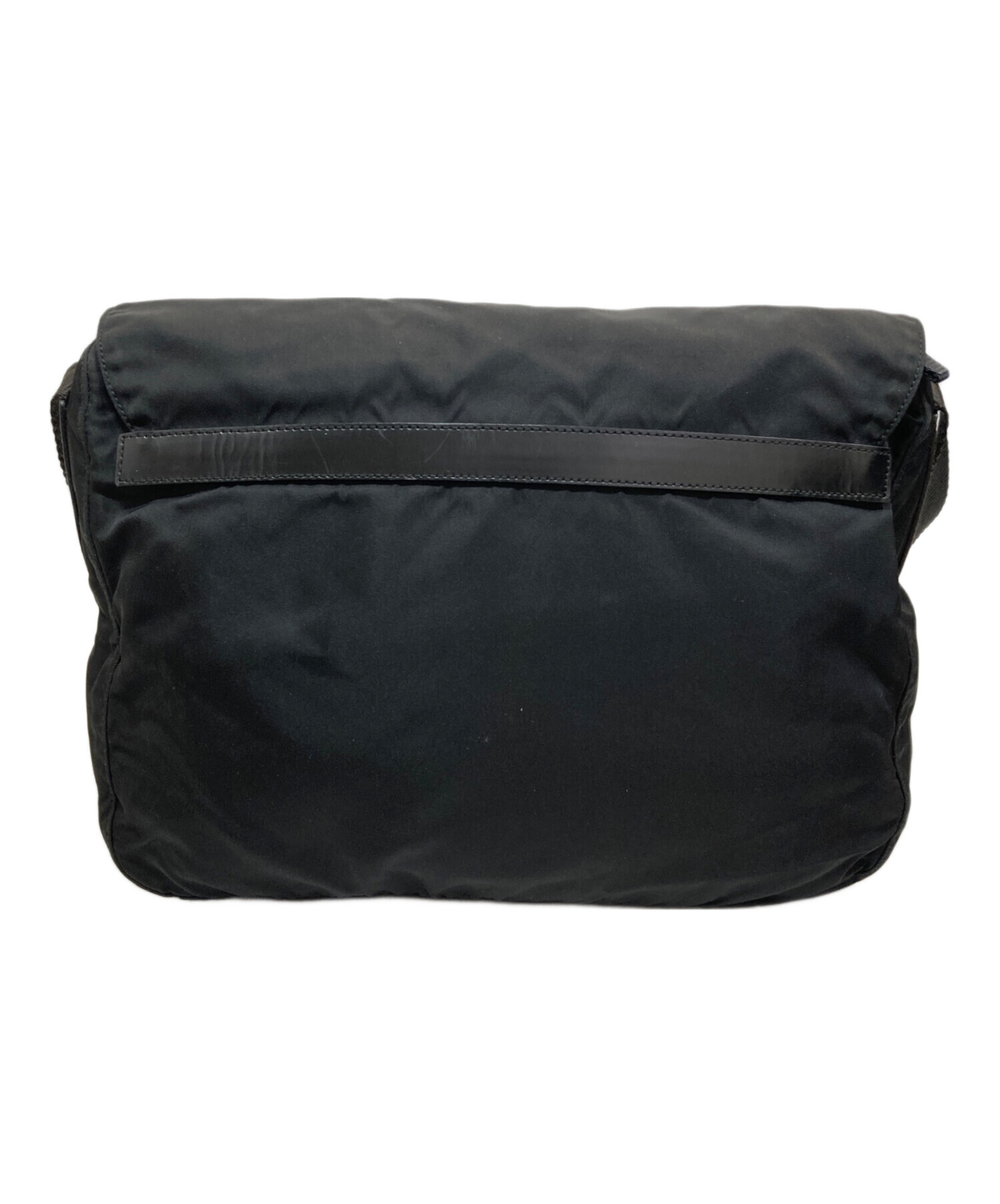 PRADA プラダ ショルダーバッグ  黒 【古着】【中古】【送料無料】 中古・古着通販】PRADA (プラダ) ショルダーバッグ ブラック｜ブランド