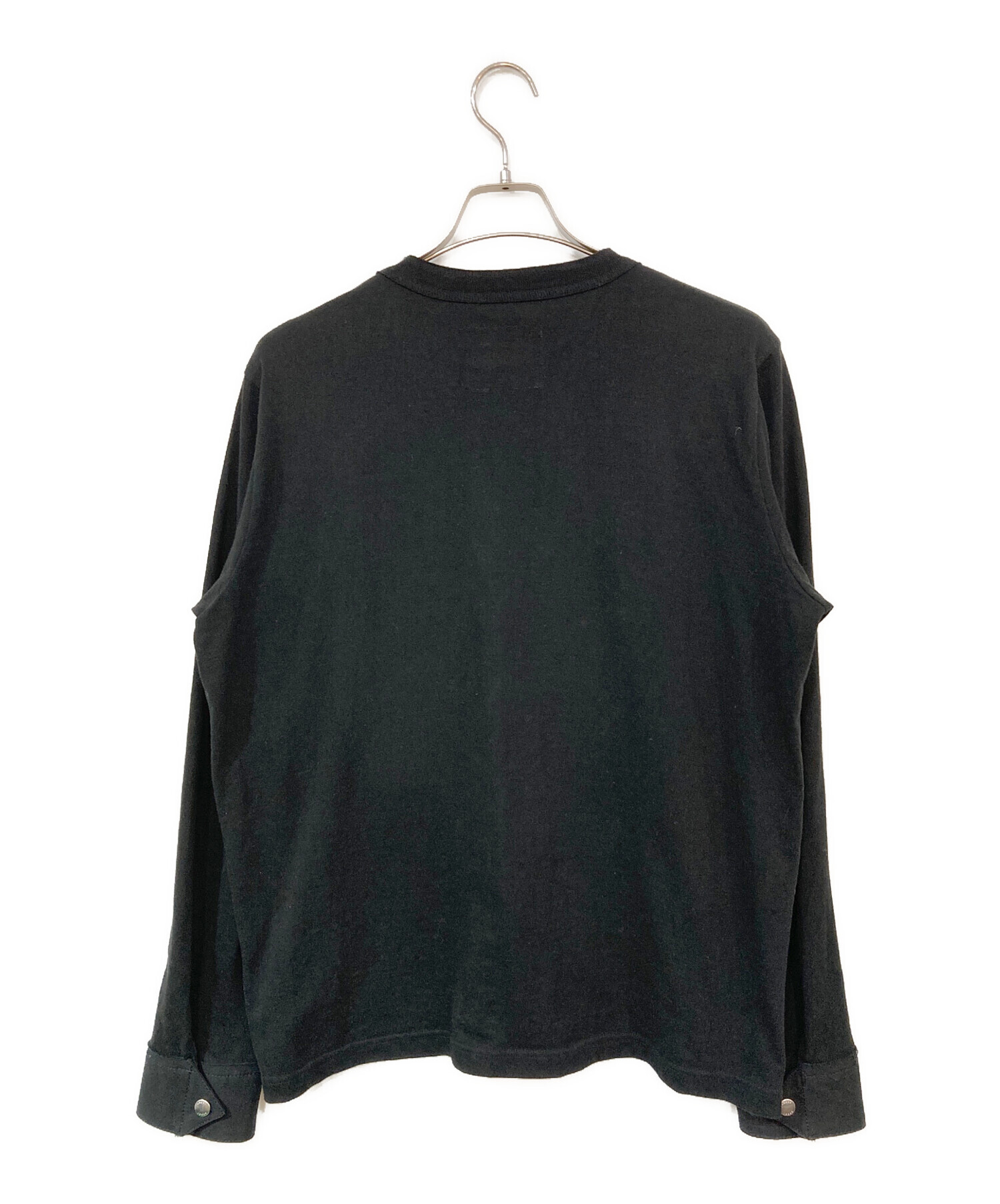 中古・古着通販】sacai (サカイ) Cotton Long Sleeve T-Shirt