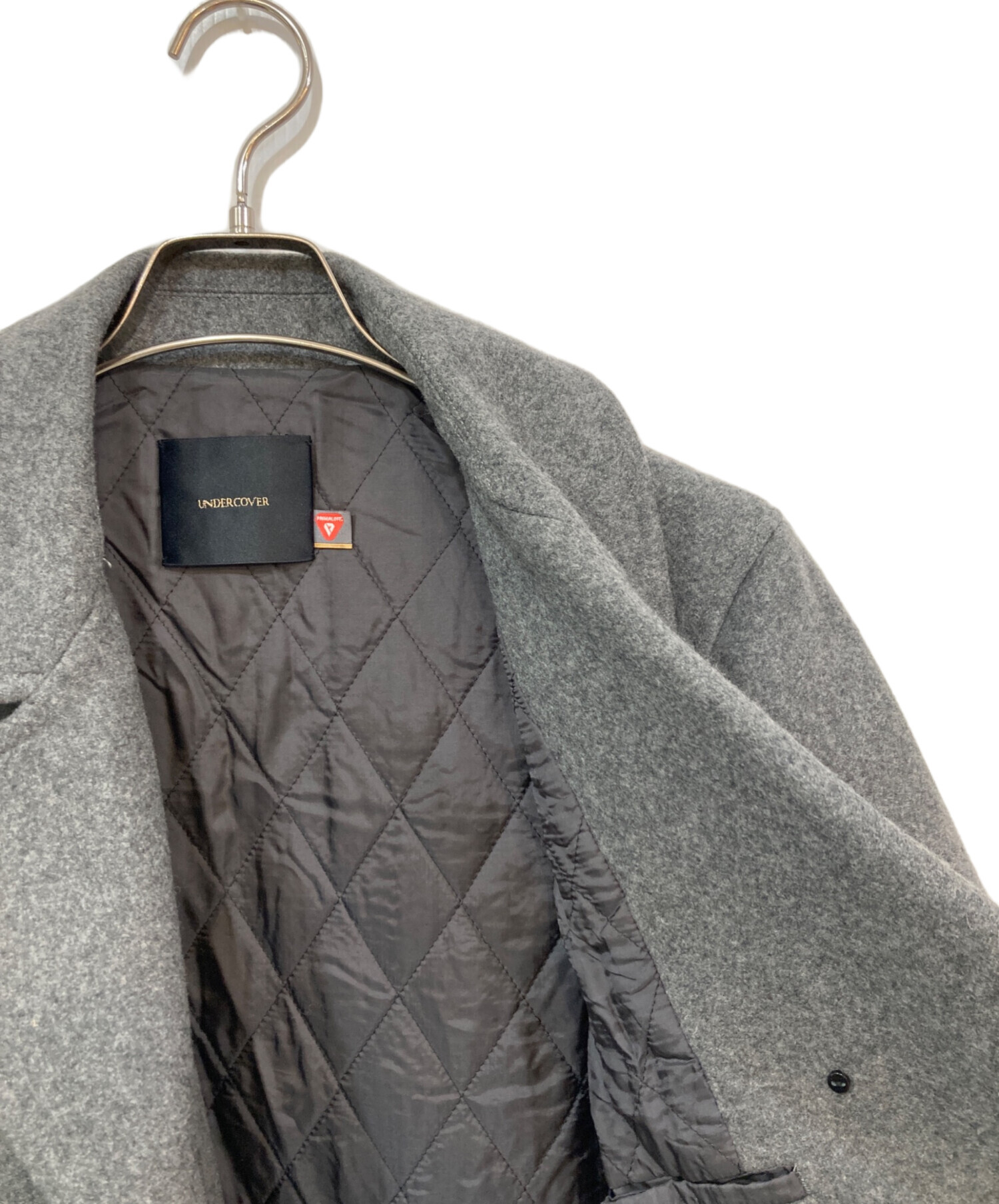 中古・古着通販】UNDERCOVER (アンダーカバー) Pコート グレー サイズ