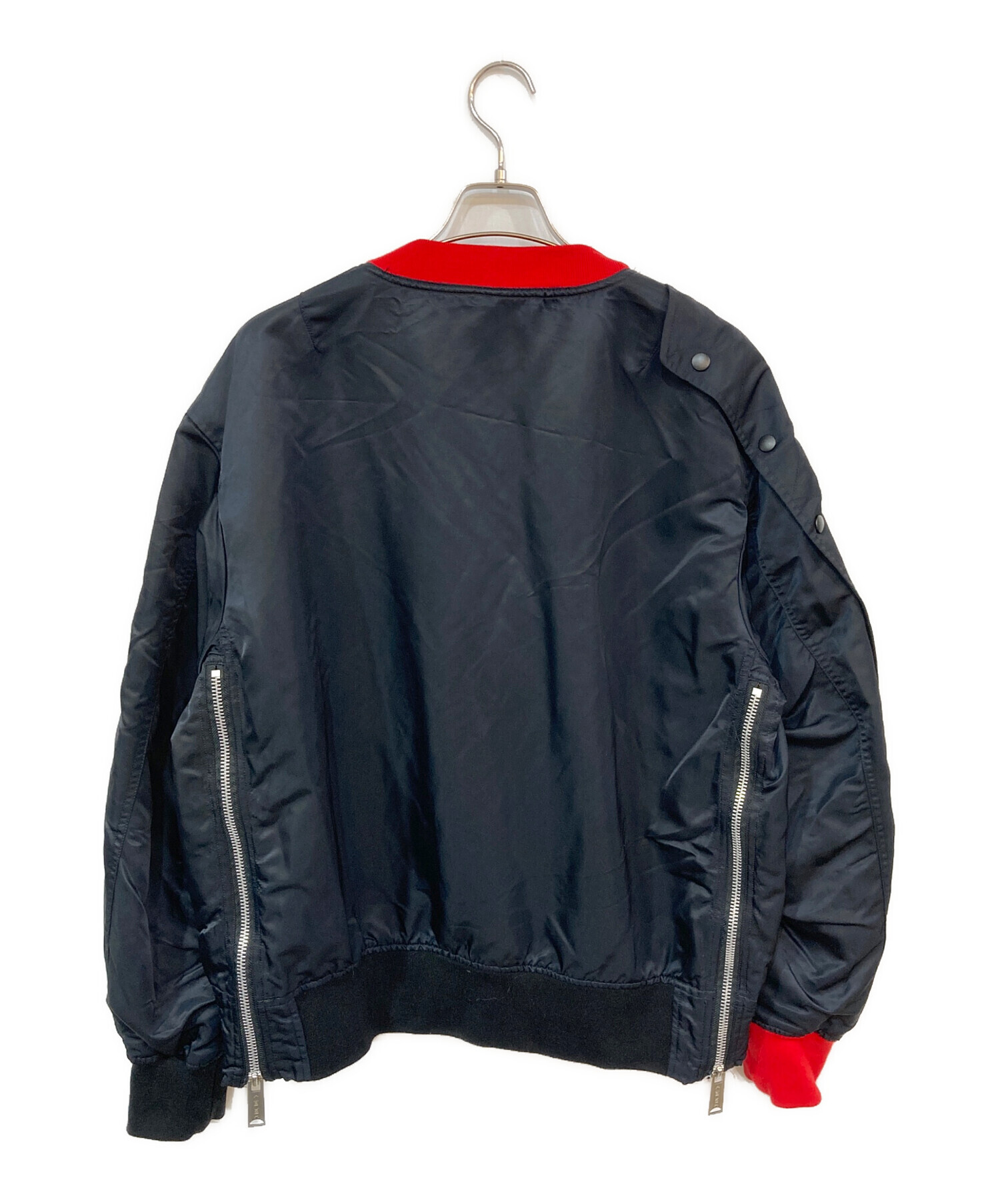 中古・古着通販】AMBUSH (アンブッシュ) MA-1 PULLOVER ブラック 