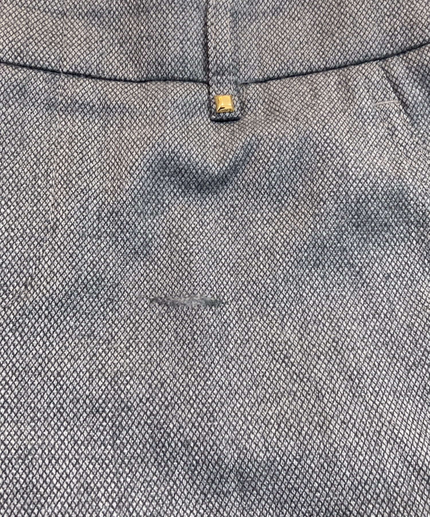 中古・古着通販】GUCCI (グッチ) 裾ジップスラックス グレー サイズ:40