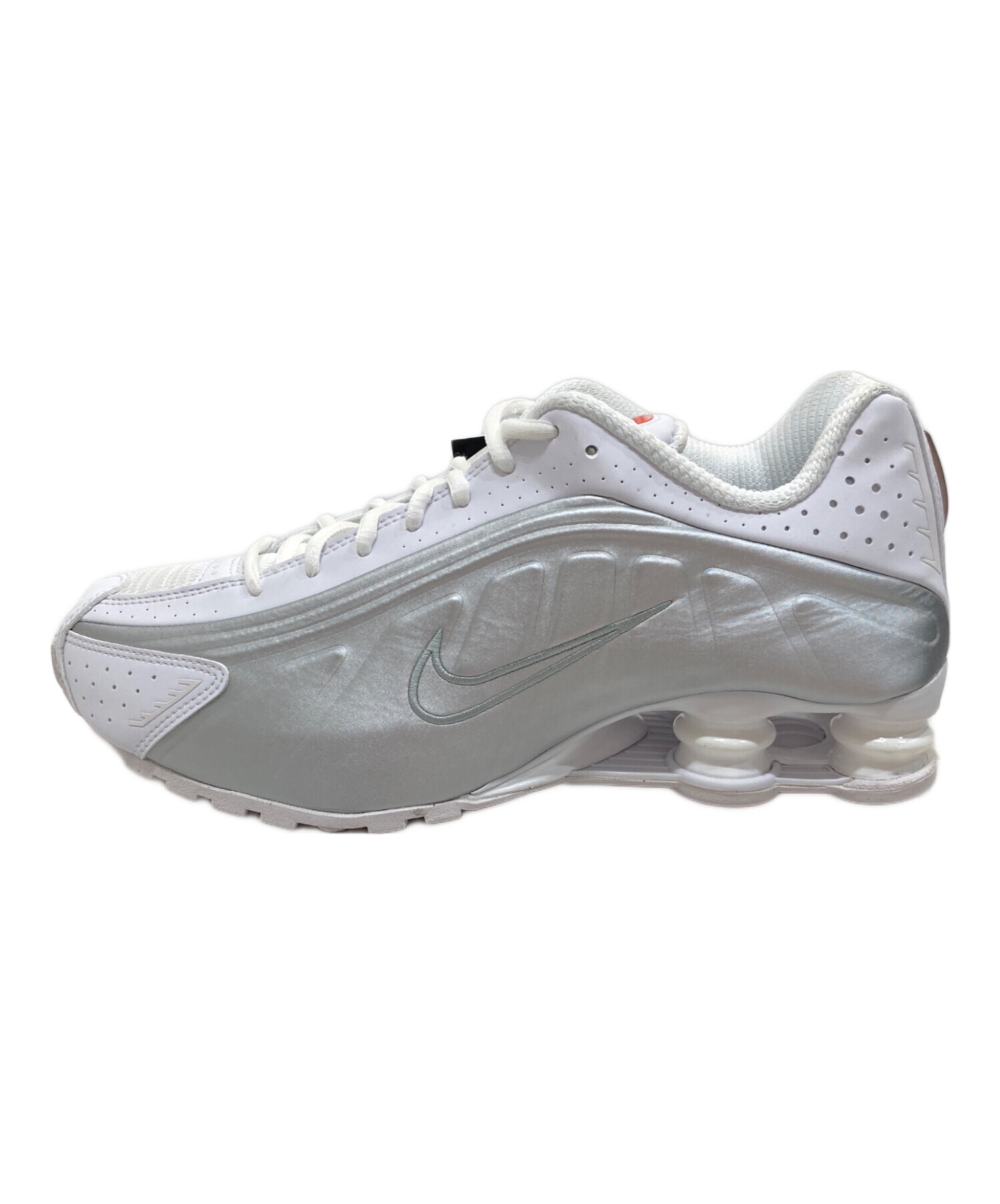 中古・古着通販】NIKE (ナイキ) SHOX R4 WHIT ホワイト サイズ:27.5cm 