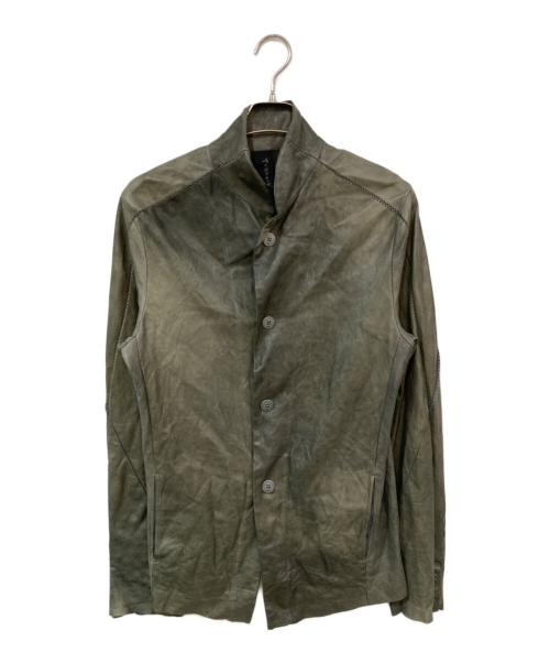 TRANSIT UOMO レザージャケット 中古・古着通販】Transit UOMO (トランジット ウオモ) レザー