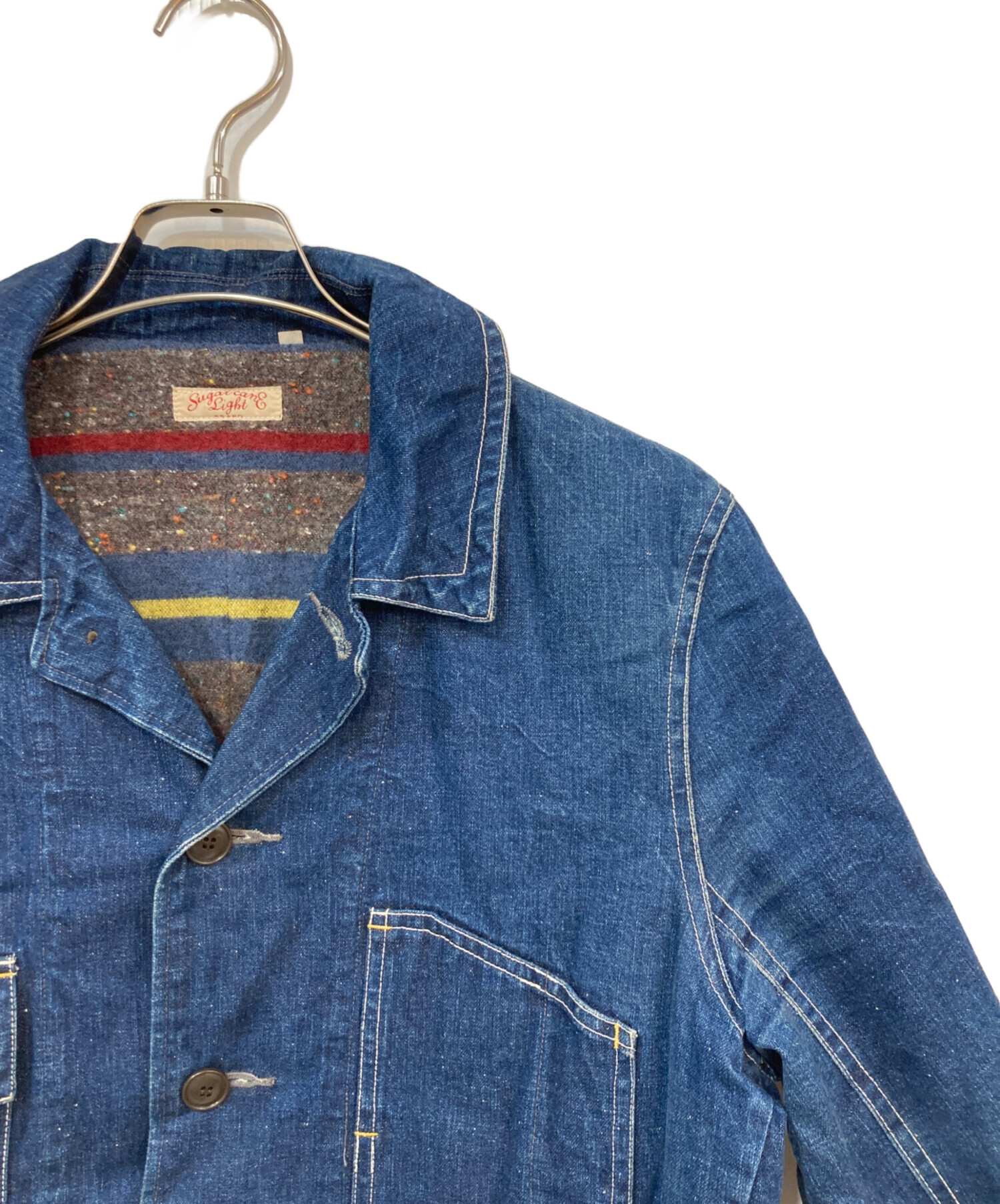 中古・古着通販】SUGAR CANE (シュガーケーン) カバーオール NEP DENIM