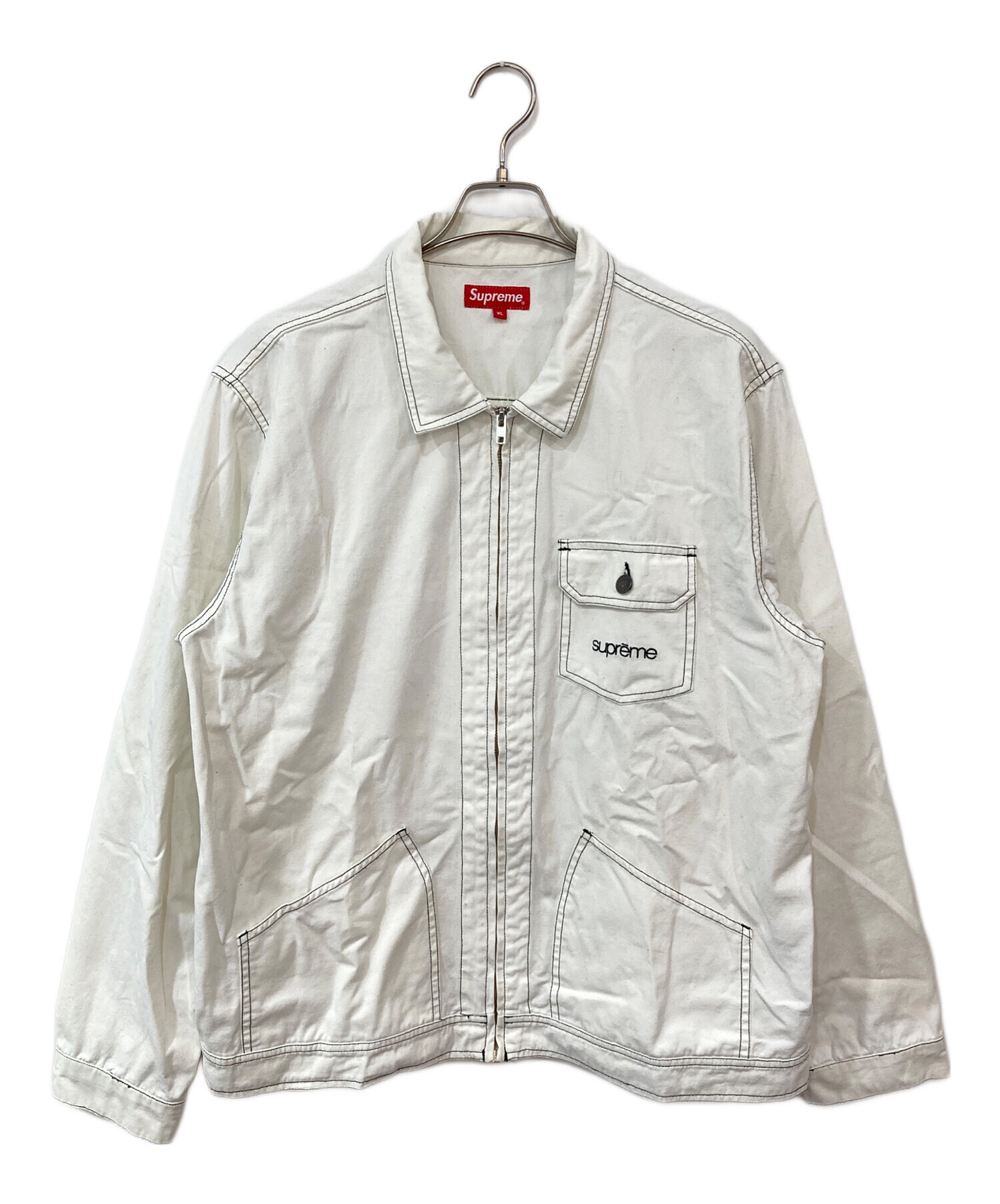 中古・古着通販】SUPREME (シュプリーム) ジップアップジャケット 