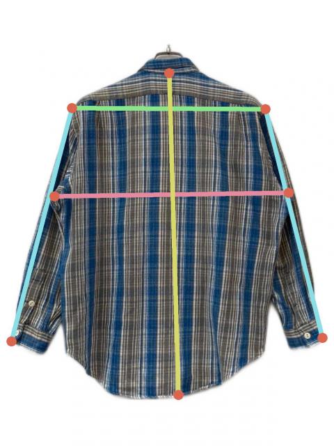 中古・古着通販】RRL (ダブルアールエル) 三ツ星コットンネルシャツ