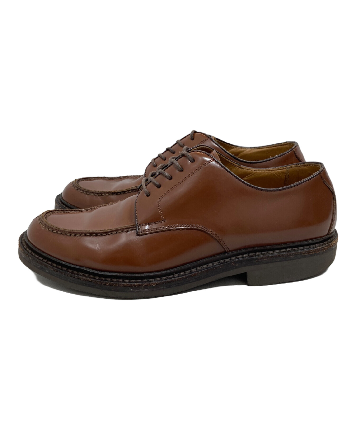 REGAL リーガル Uチップ　レザーシューズ サイズ24 1/2EEE 中古・古着通販】REGAL (リーガル) Uチップシューズ ブラウン サイズ
