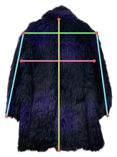 ニードルズ　ACRYLIC FUR BLURRED DOTコート　Lサイズ ジャケット・アウター
