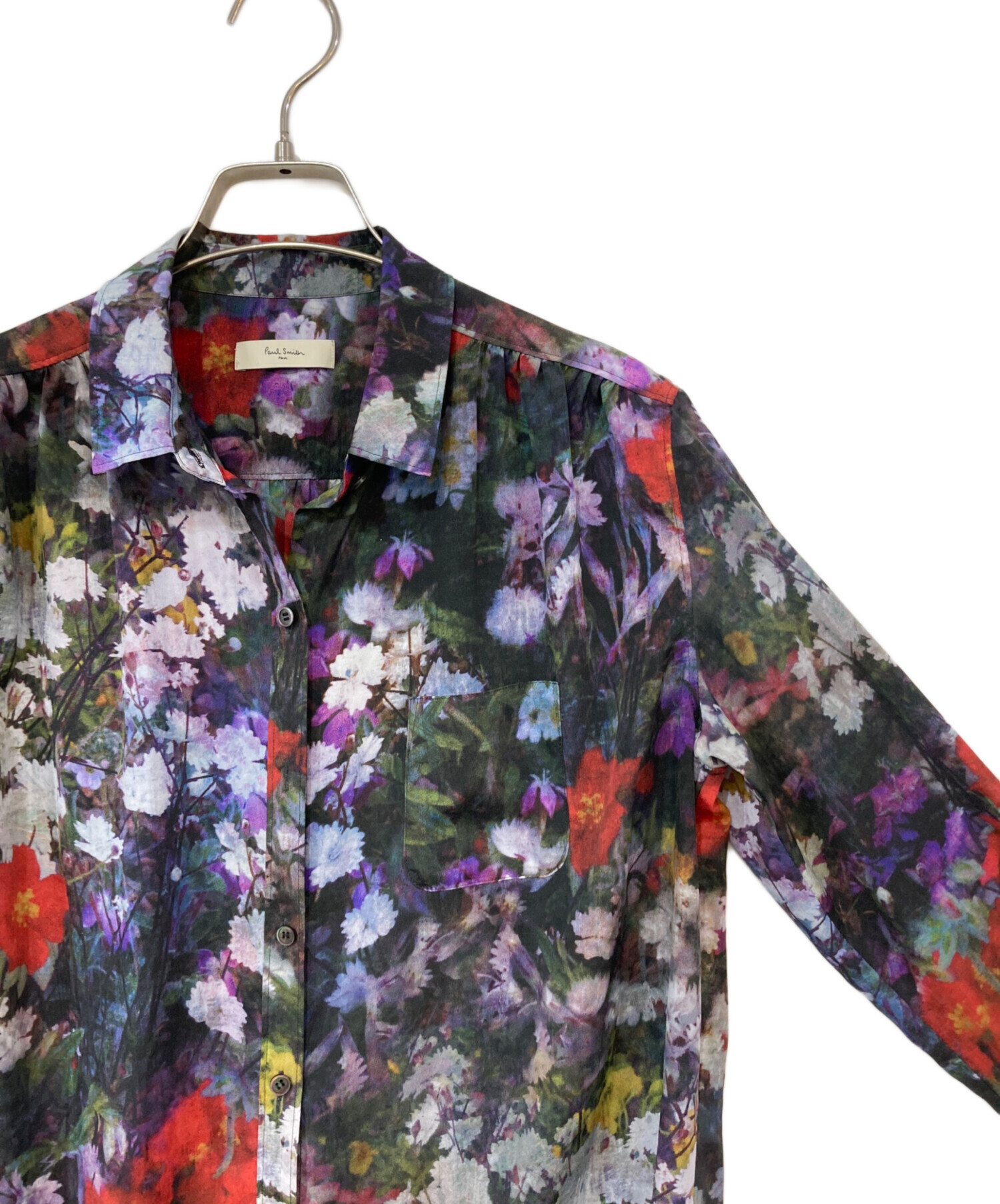 中古・古着通販】PAUL SMITH (ポールスミス) 花柄シャツワンピース