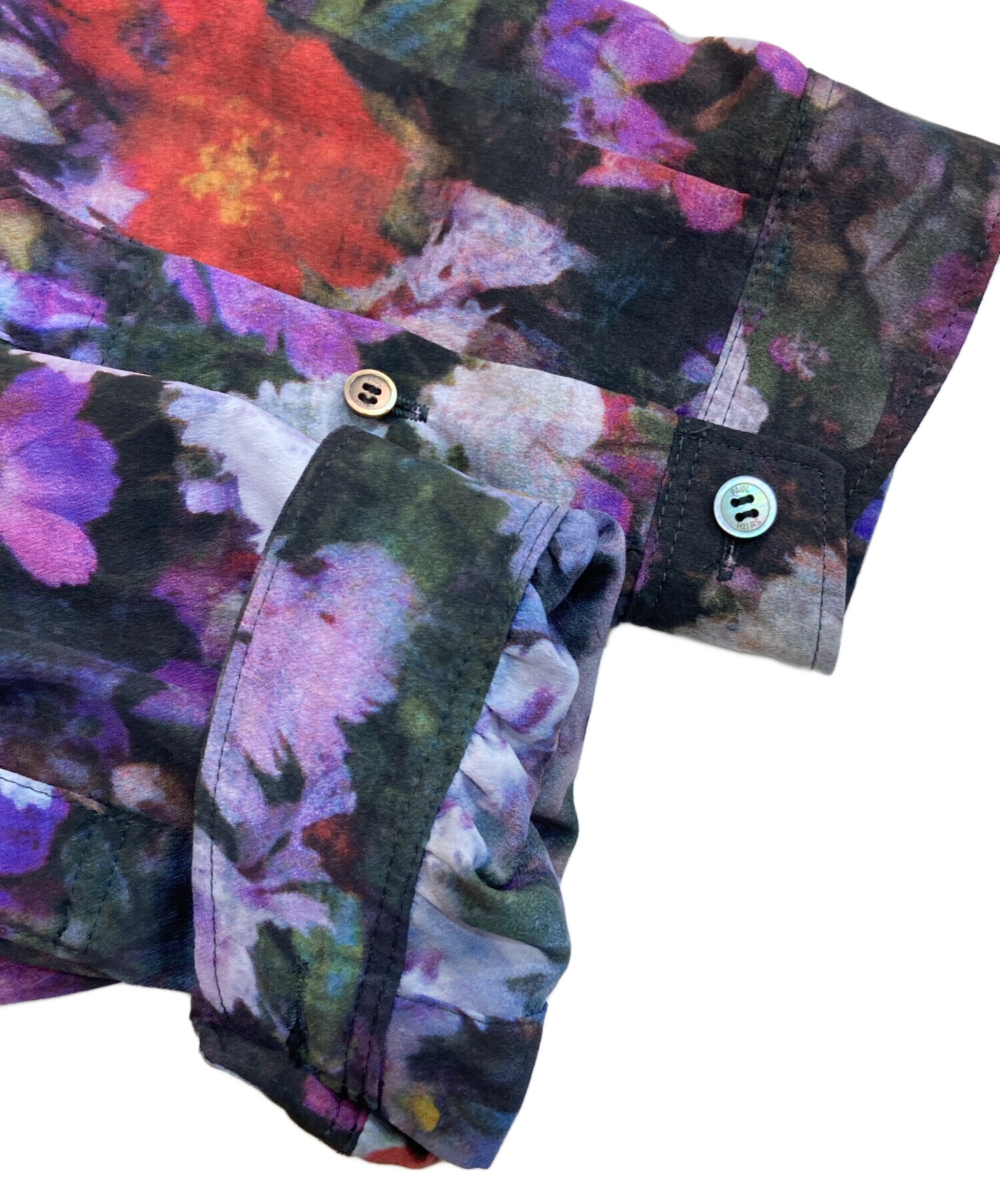 花柄 長袖シャツワンピース 中古 中古・古着通販】PAUL SMITH (ポールスミス) 花柄シャツワンピース