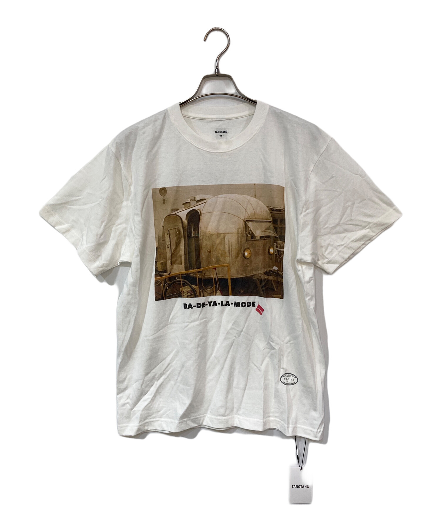 中古・古着通販】TANGTANG (タンタン) グラフィックTシャツ ホワイト 