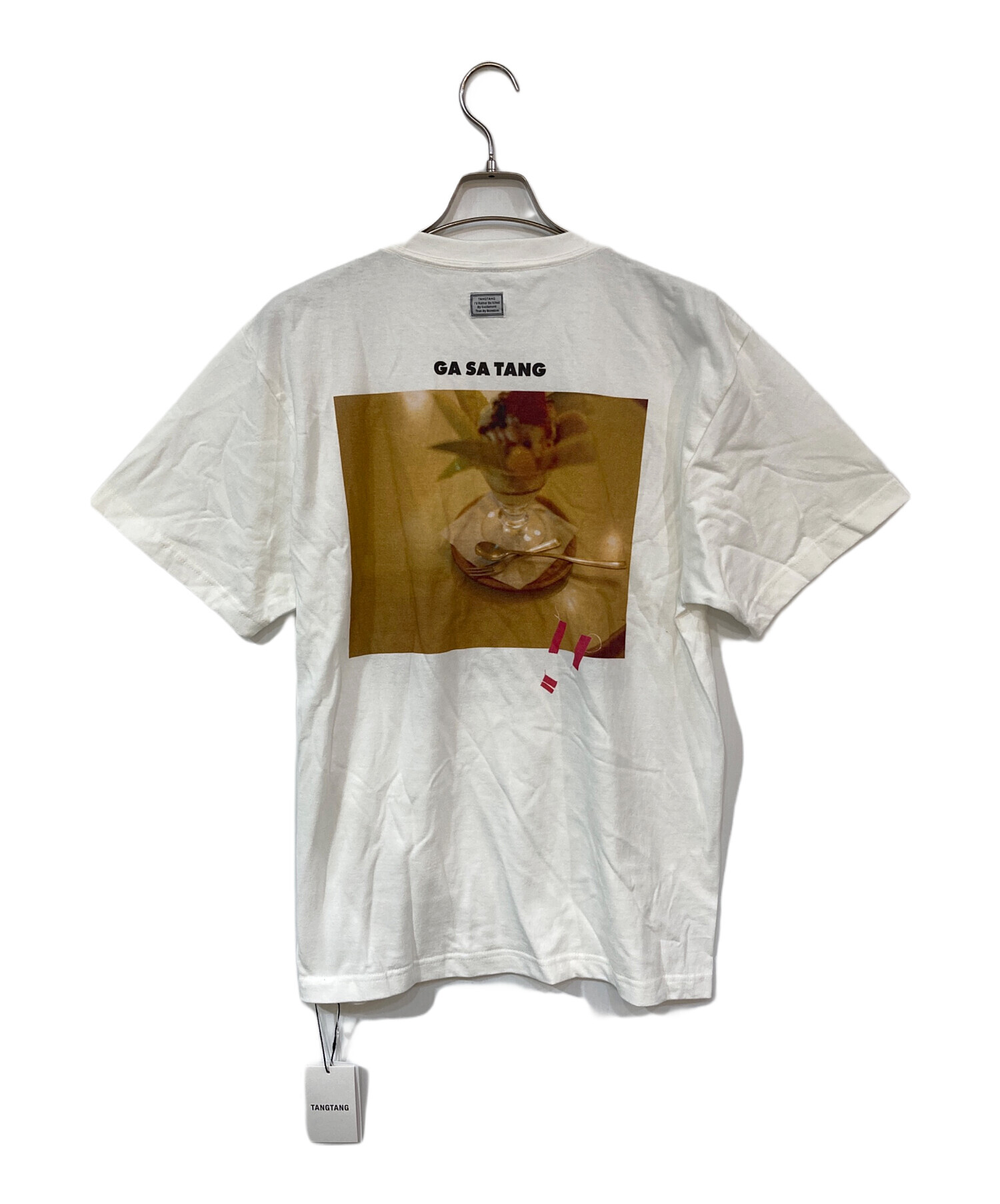 中古・古着通販】TANGTANG (タンタン) グラフィックTシャツ ホワイト 