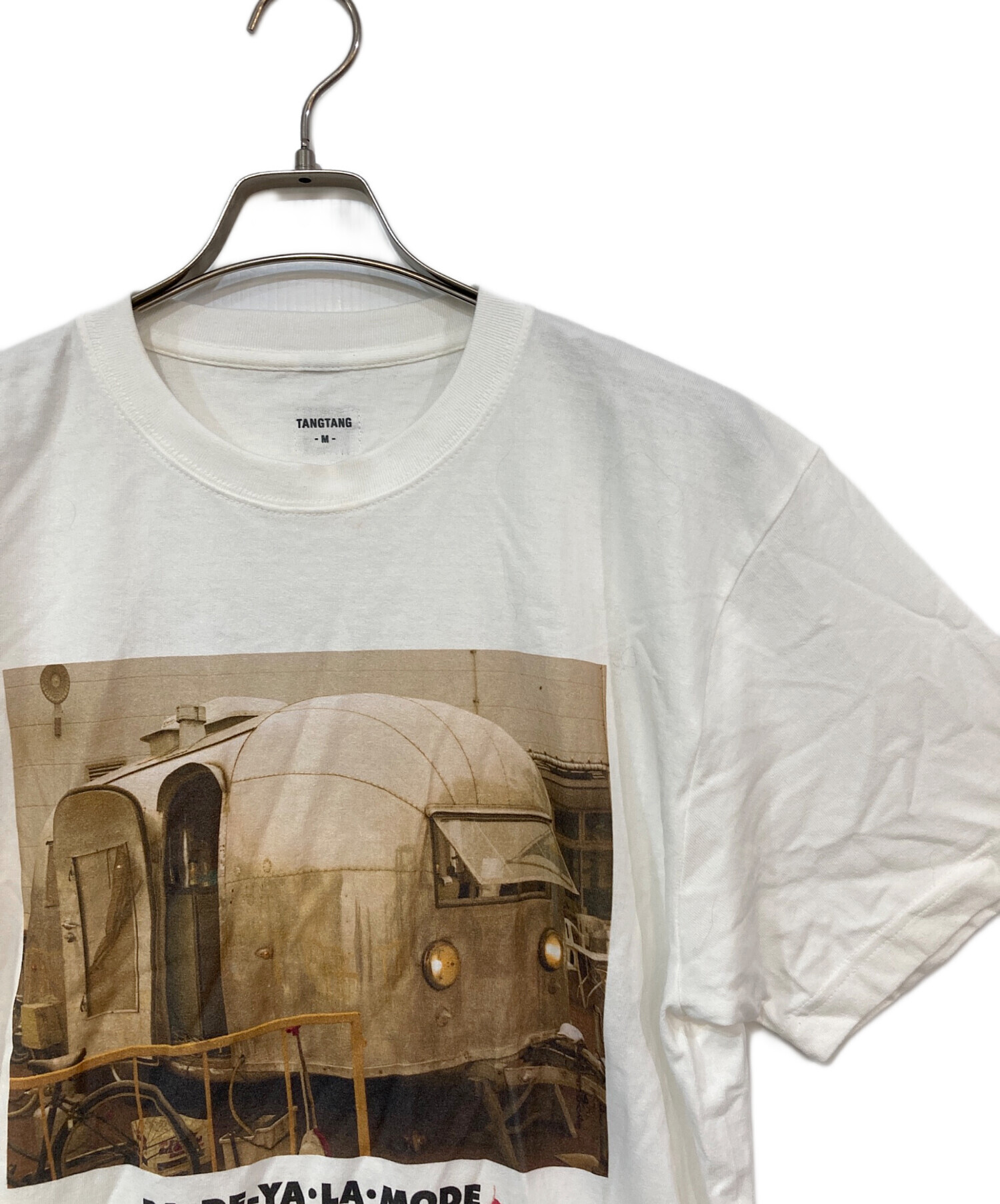 中古・古着通販】TANGTANG (タンタン) グラフィックTシャツ ホワイト 