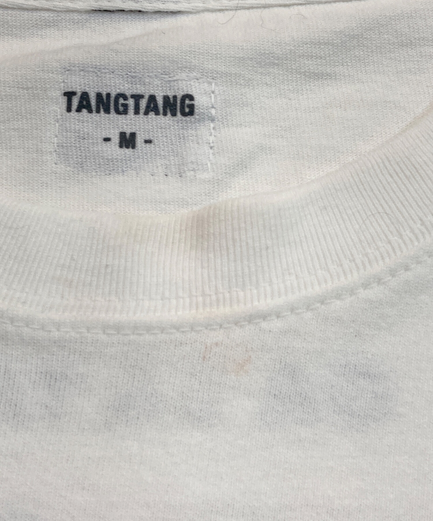 中古・古着通販】TANGTANG (タンタン) グラフィックTシャツ ホワイト 
