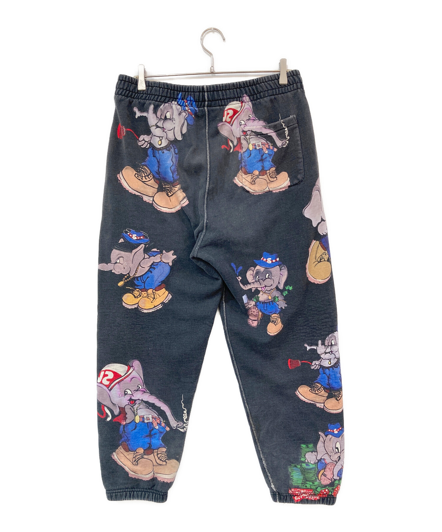 Supreme シュプリーム エレファント スウェットパンツ ブラック M 中古・古着通販】SUPREME (シュプリーム) Elephant Sweatpant