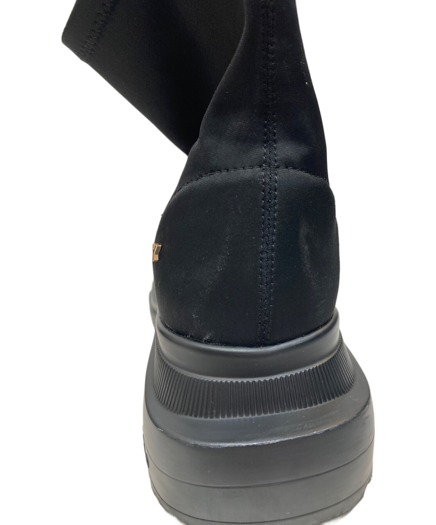 中古・古着通販】YELLO (イエロー) ショートブーツ ブラック サイズ