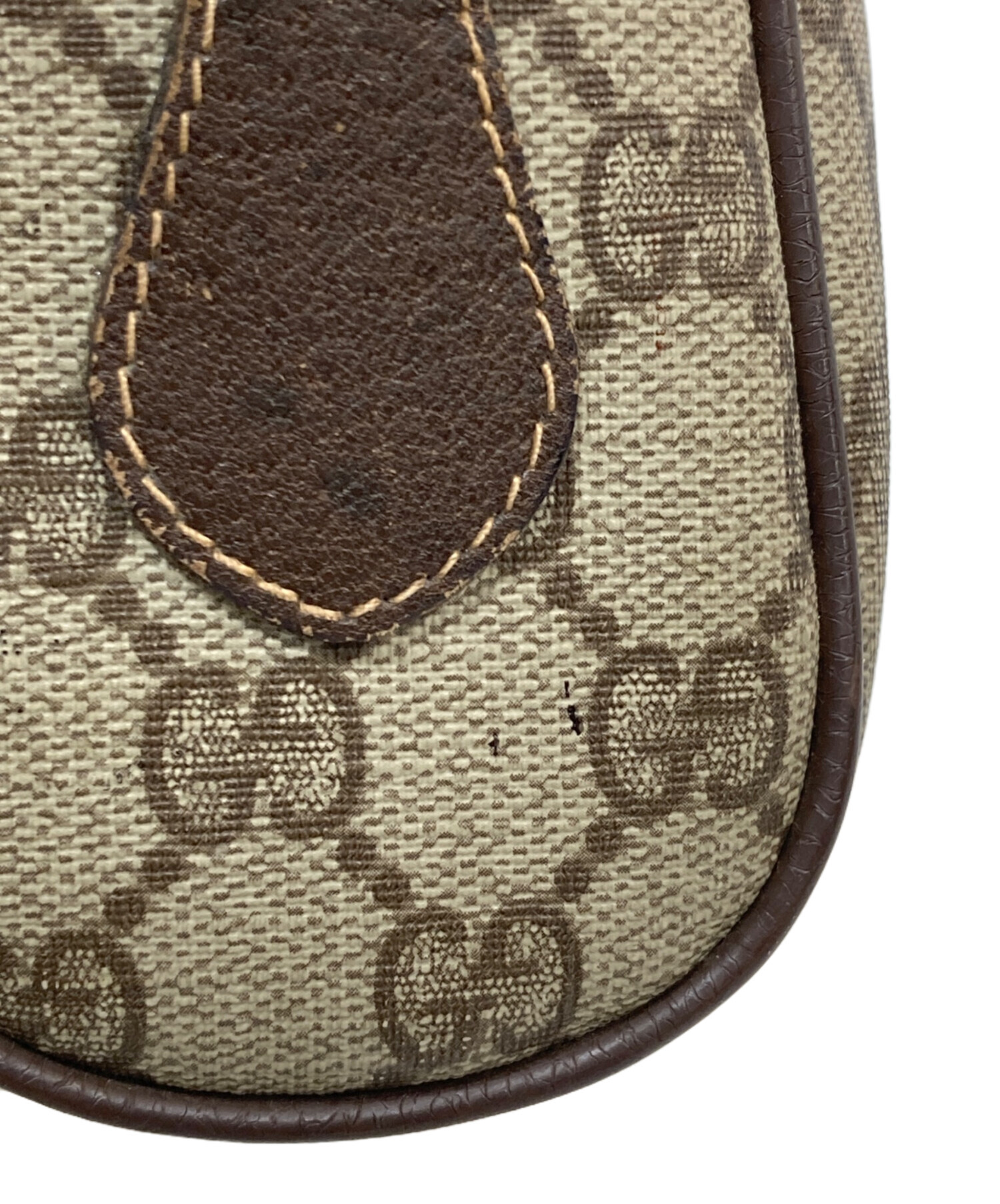 中古・古着通販】GUCCI (グッチ) ショルダーバッグ ベージュ｜ブランド 
