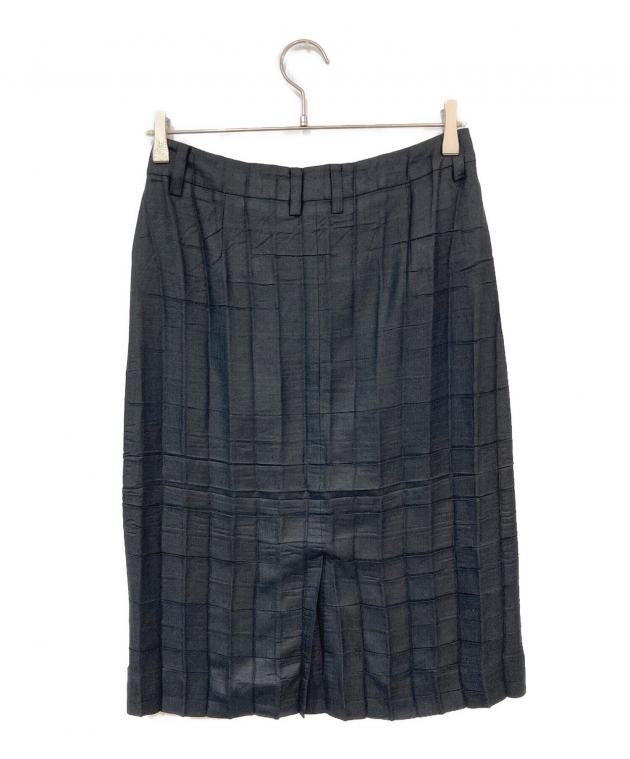イッセイミヤケ ISSEY MIYAKE スカート 中古・古着通販】ISSEY MIYAKE (イッセイミヤケ) スカート ブラック