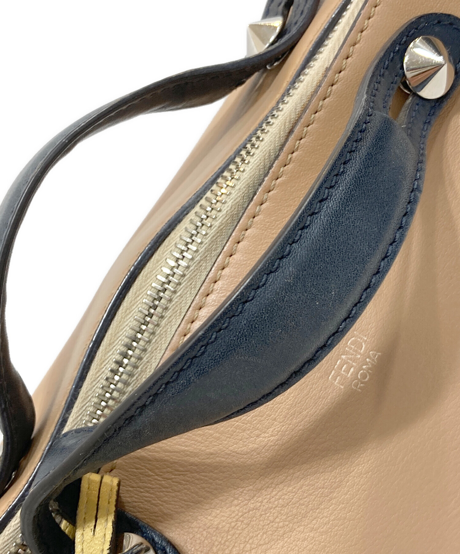 中古・古着通販】FENDI (フェンディ) 2WAYショルダーバッグ ベージュ 