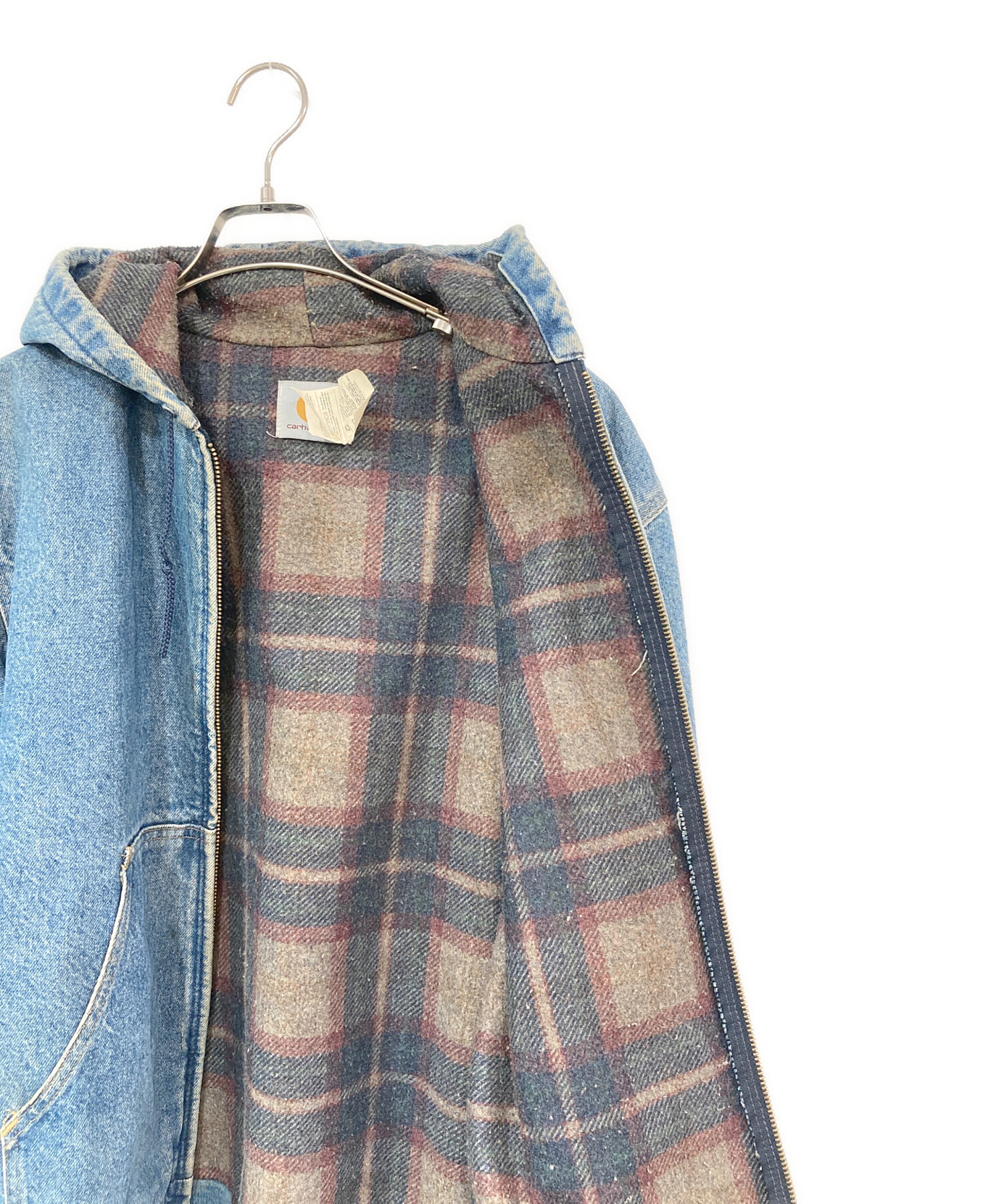 ち*ー様 Carhartt アクティブ　インディゴ 中古・古着通販】CarHartt (カーハート) アクティブジャケット