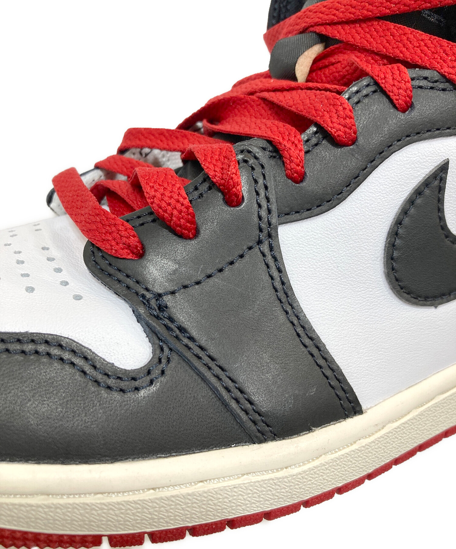 中古・古着通販】NIKE (ナイキ) Air Jordan 1 Retro High OG Black Toe 